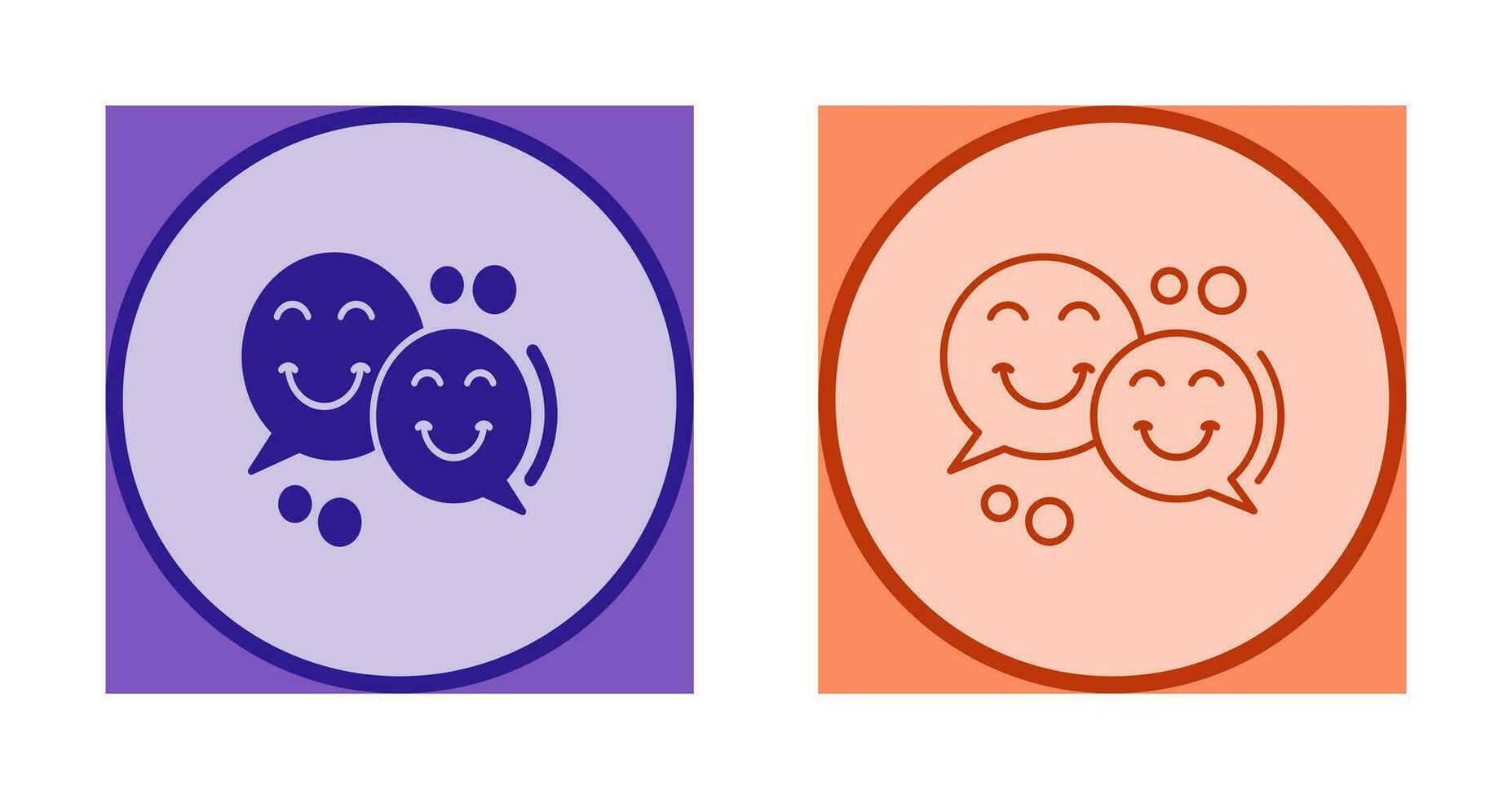 Chatting Vector Icon