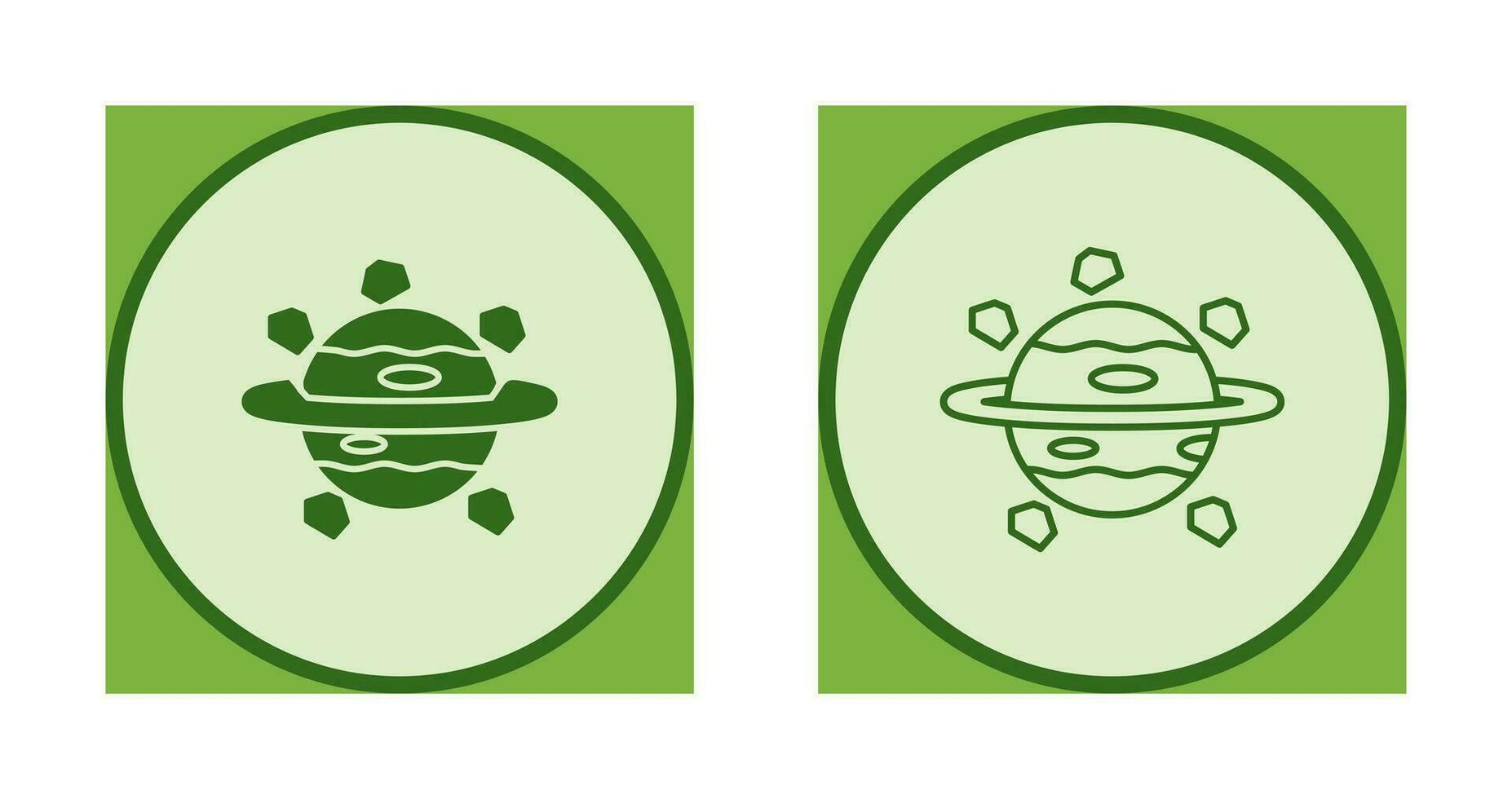 Saturn Vector Icon