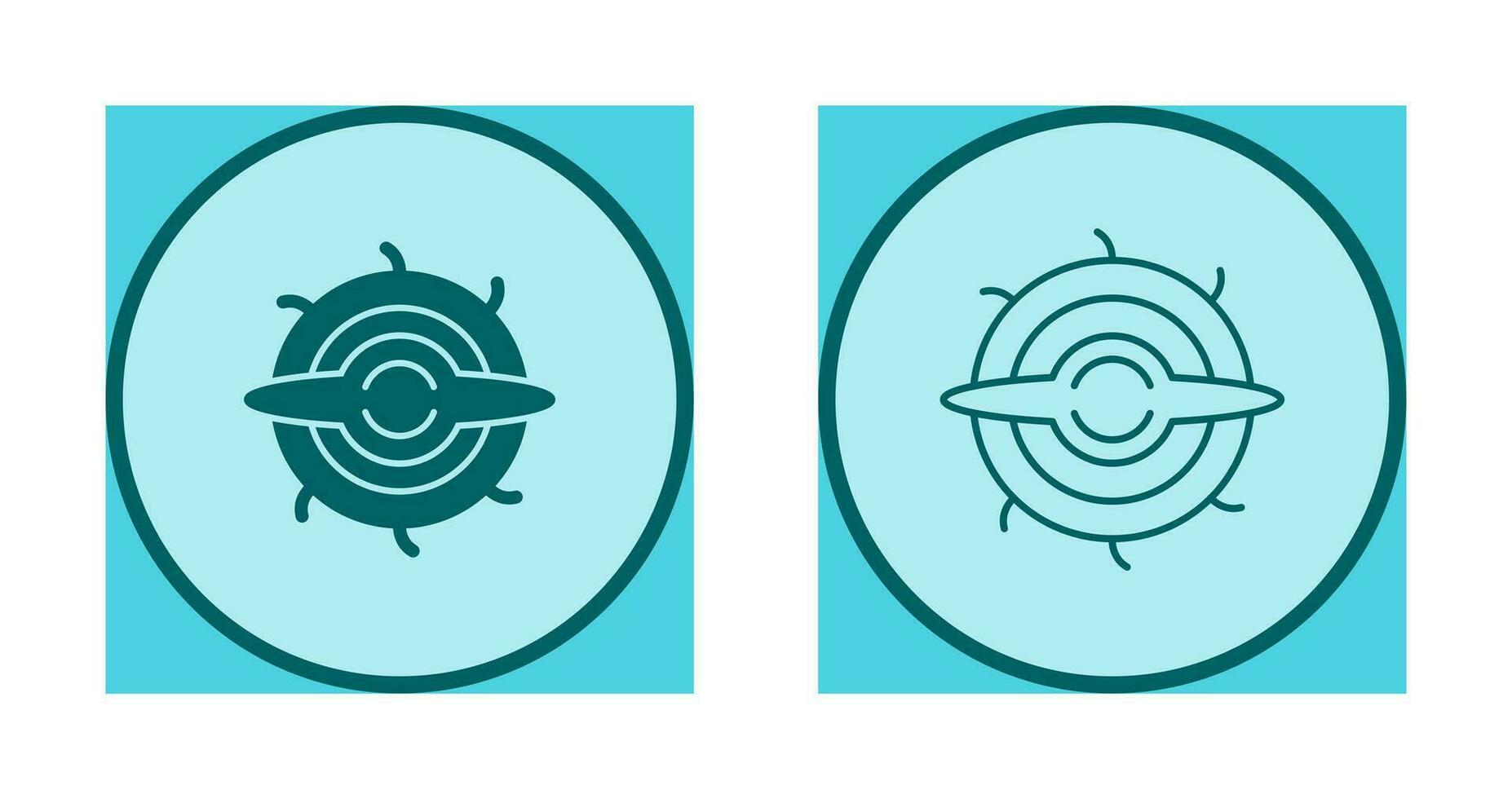 Black Hole Vector Icon