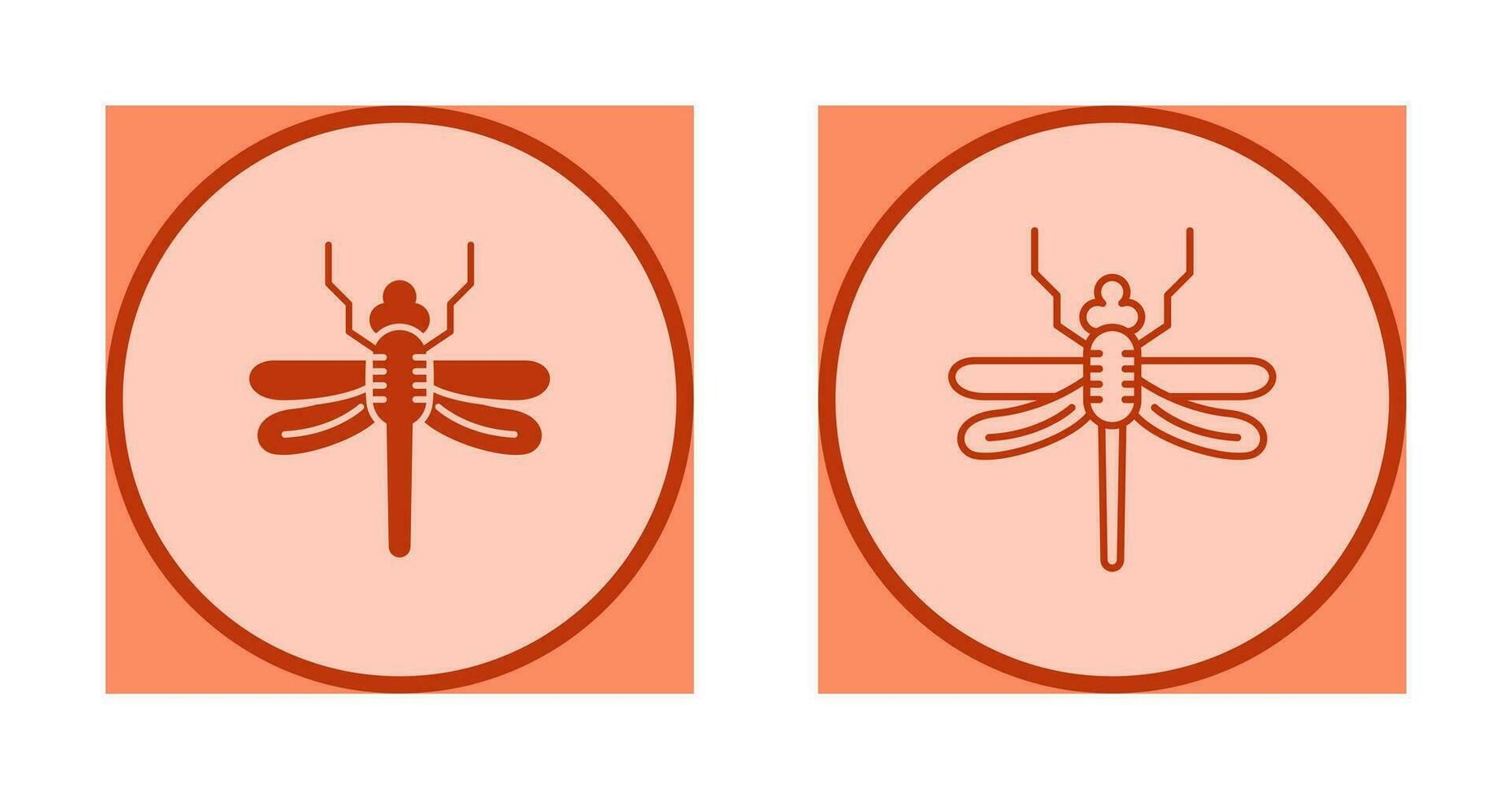 Dragonfly Vector Icon