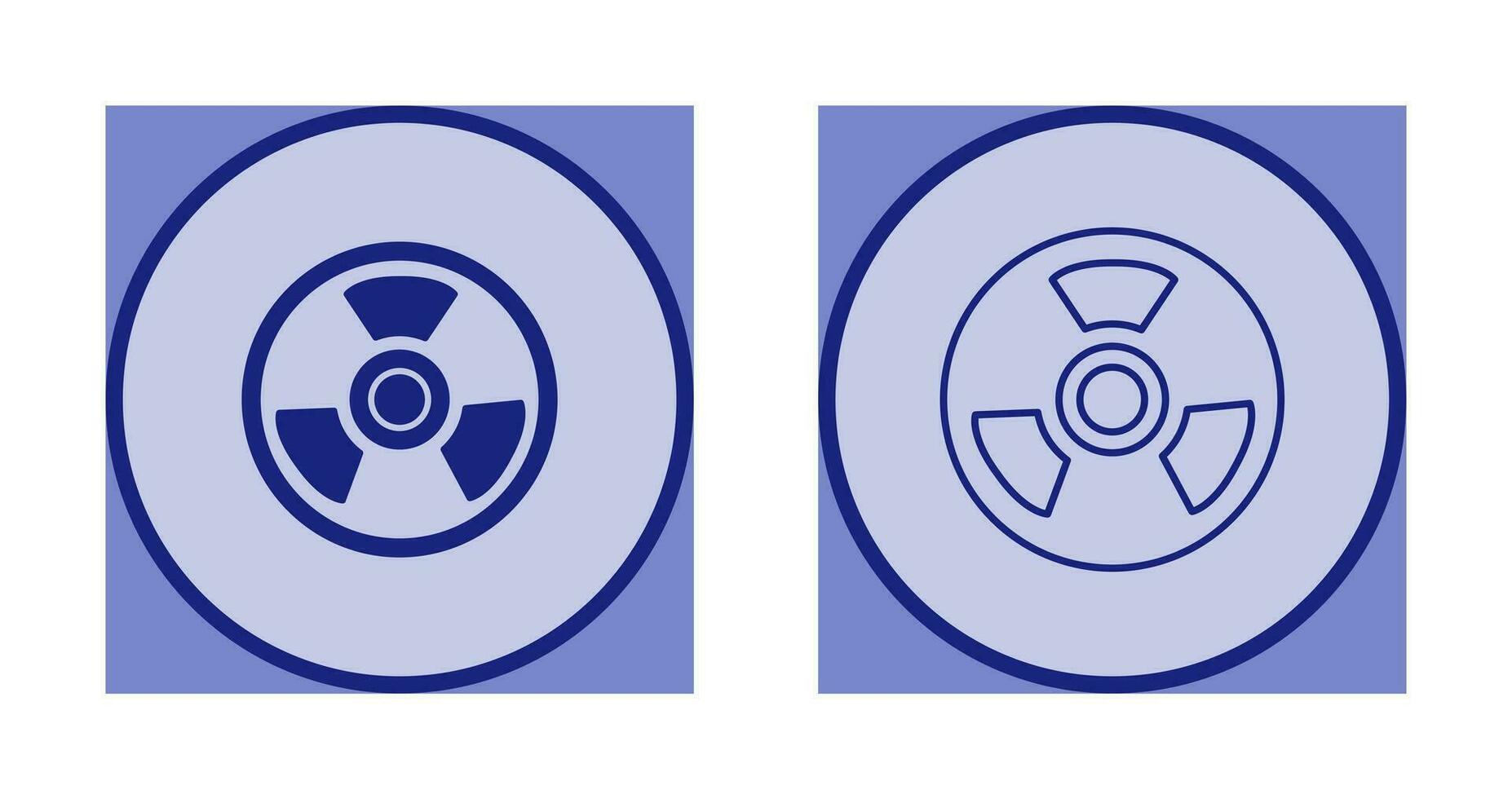 Nuclear Vector Icon