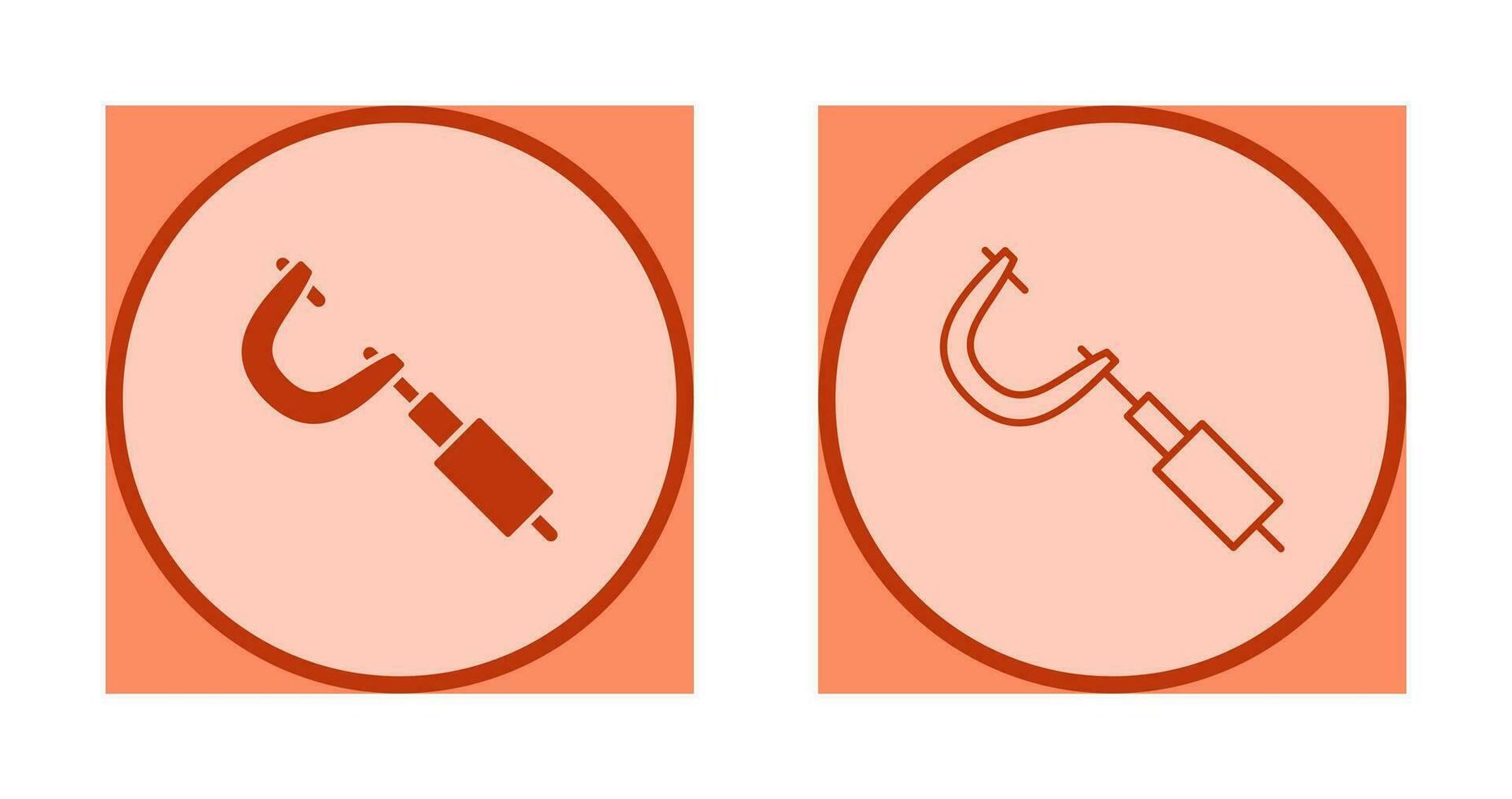 Micrometer Vector Icon