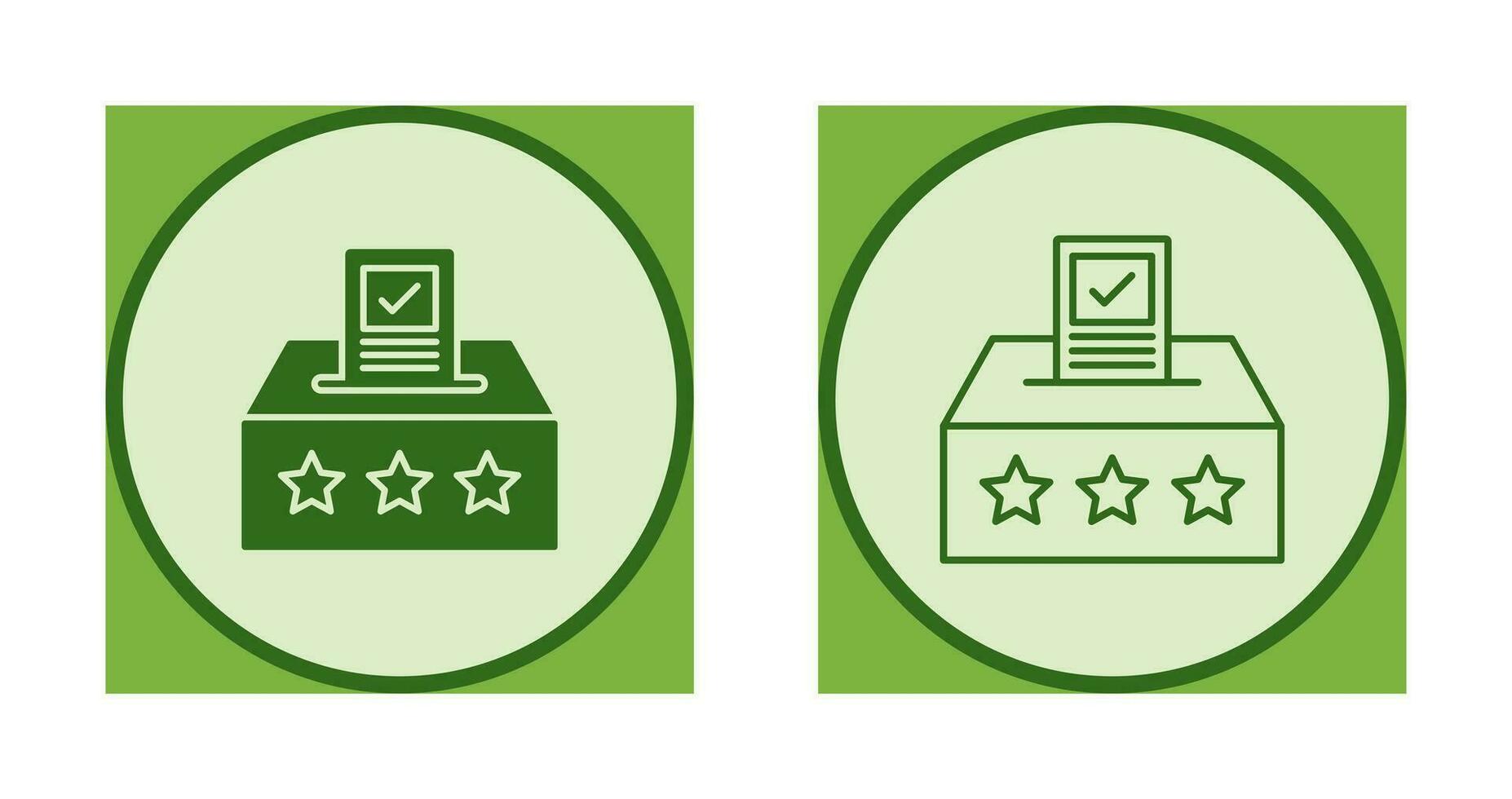 Ballot Vector Icon