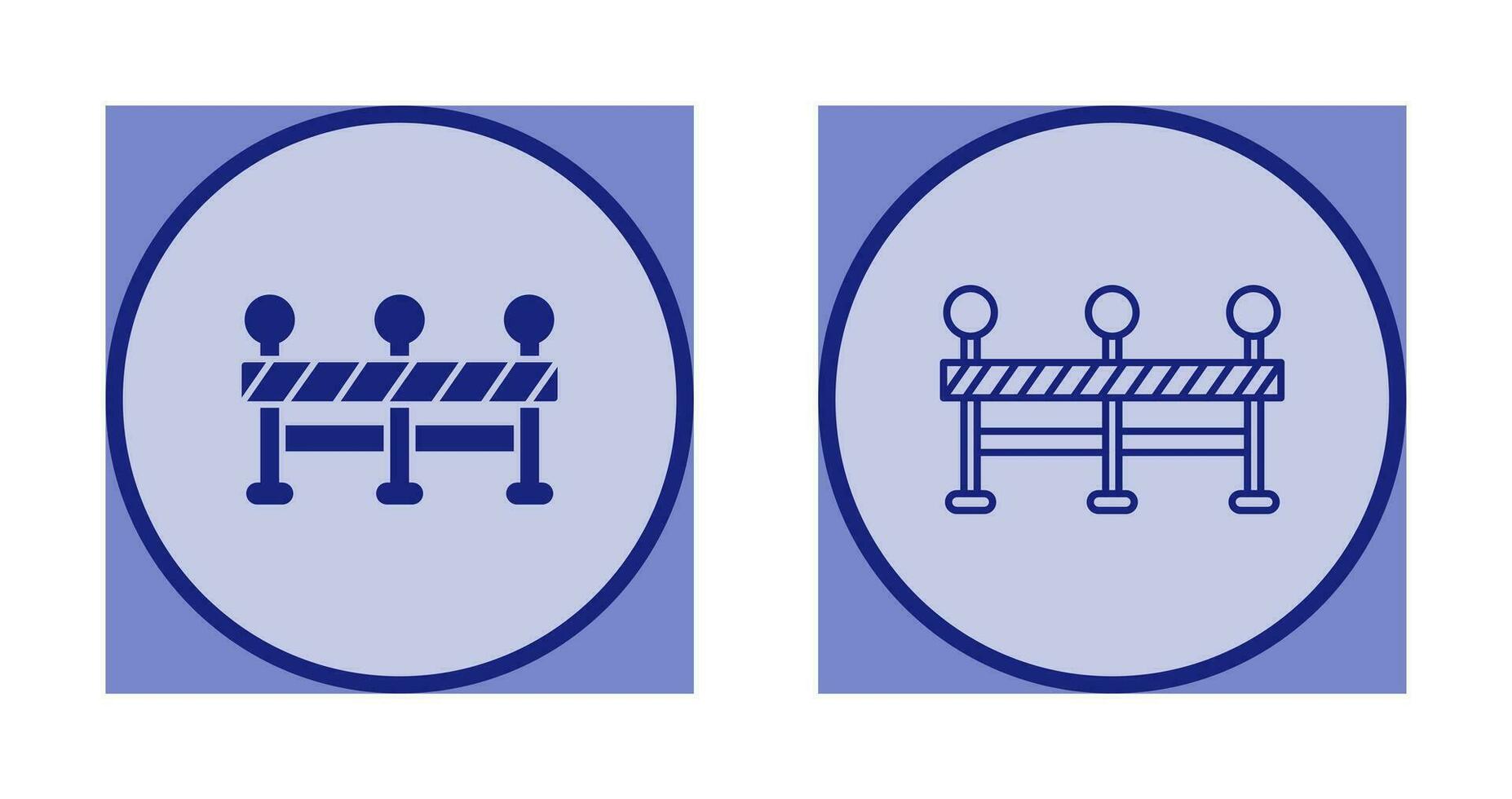 Roadblock Vector Icon