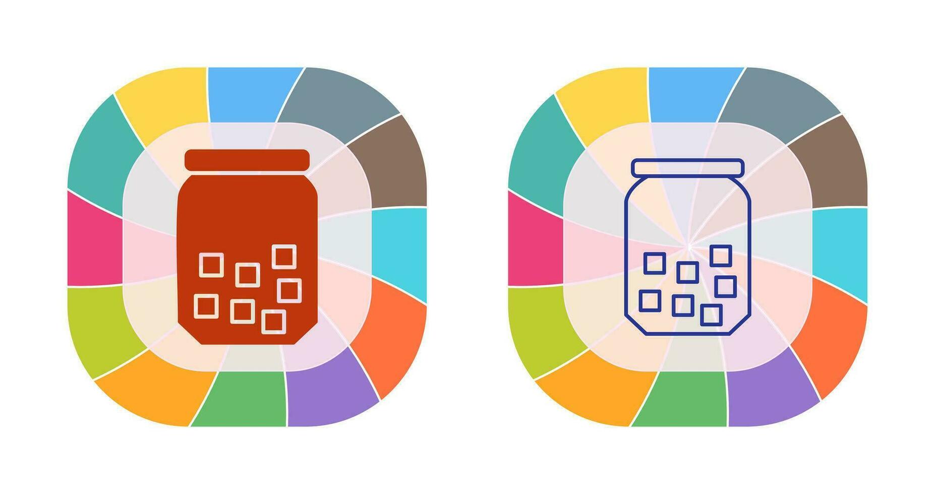 Sugar Bottle Vector Icon