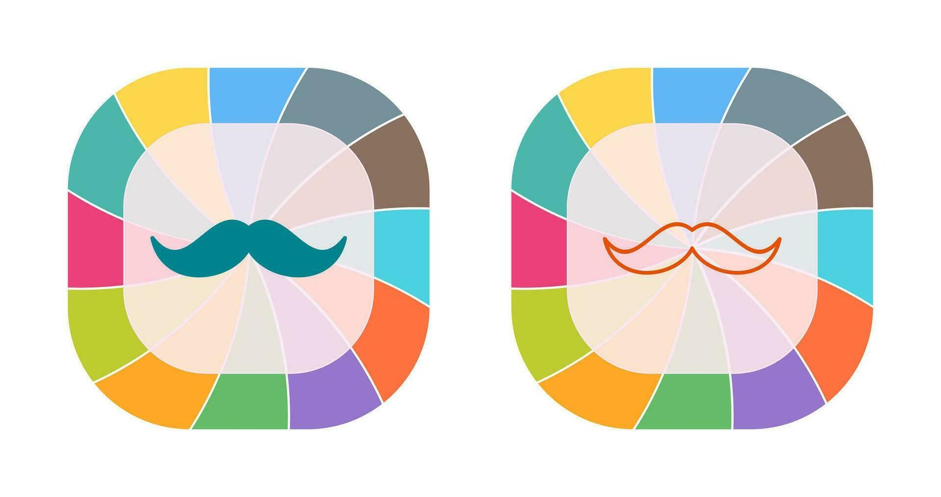 Moustache Vector Icon