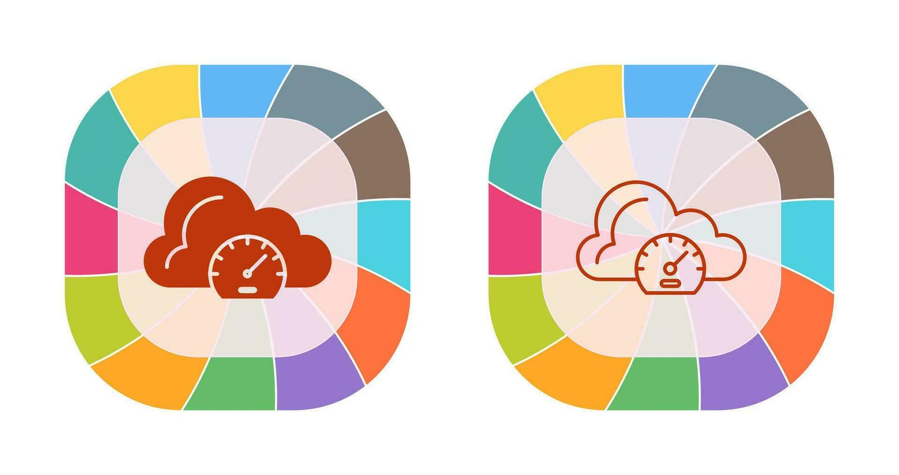 Speed Test Vector Icon