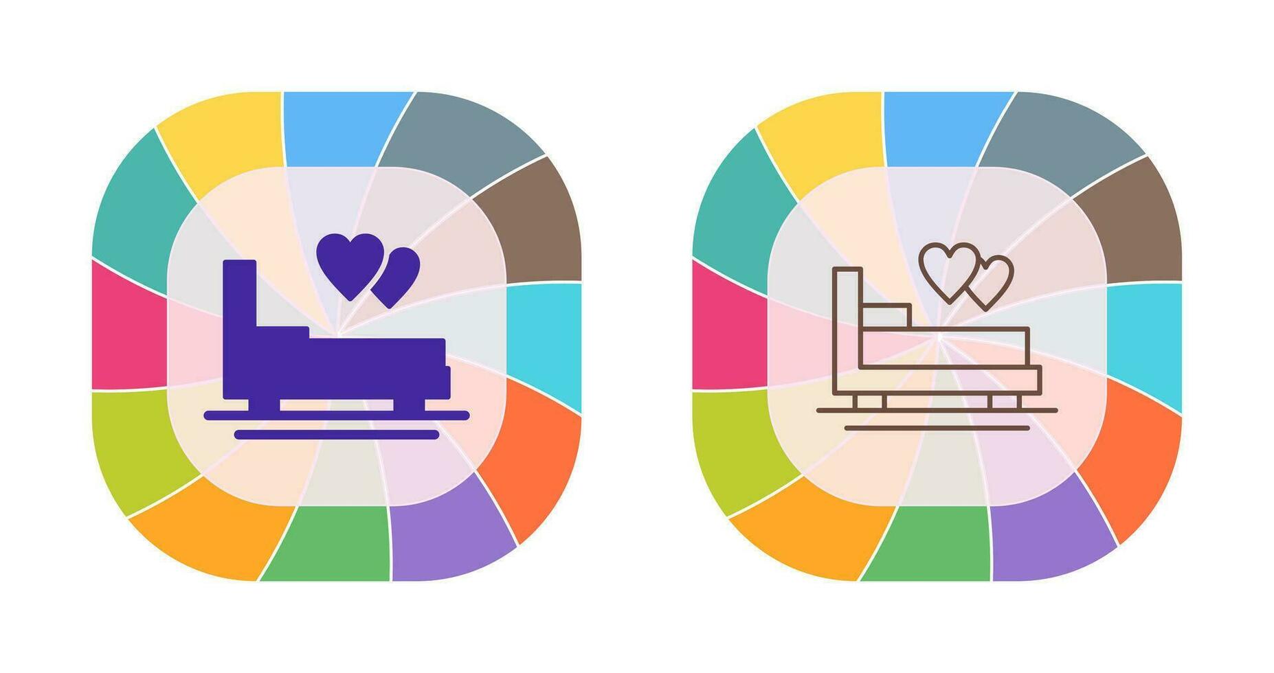 Honeymoon Vector Icon