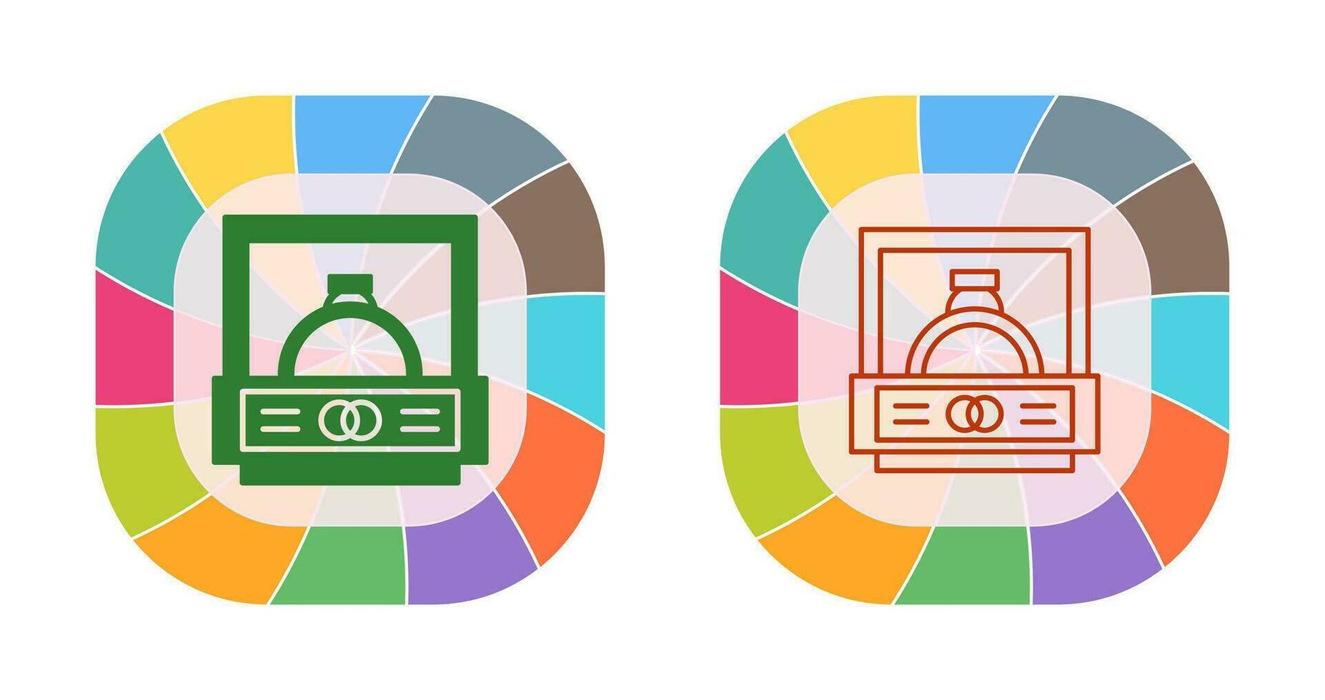 Wedding Ring Vector Icon