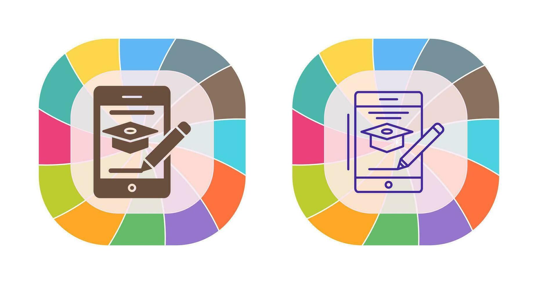 Online Course Vector Icon