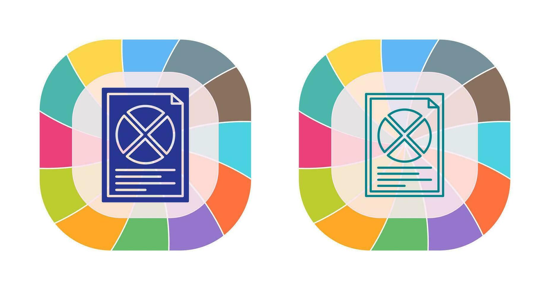 Pie Chart Vector Icon