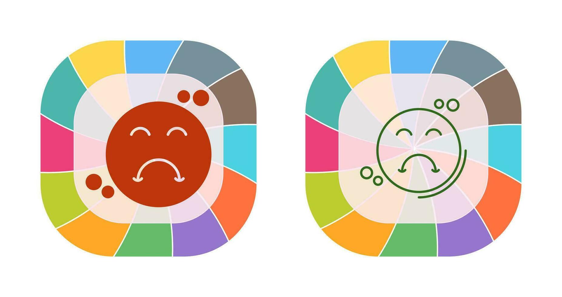 Upset Vector Icon
