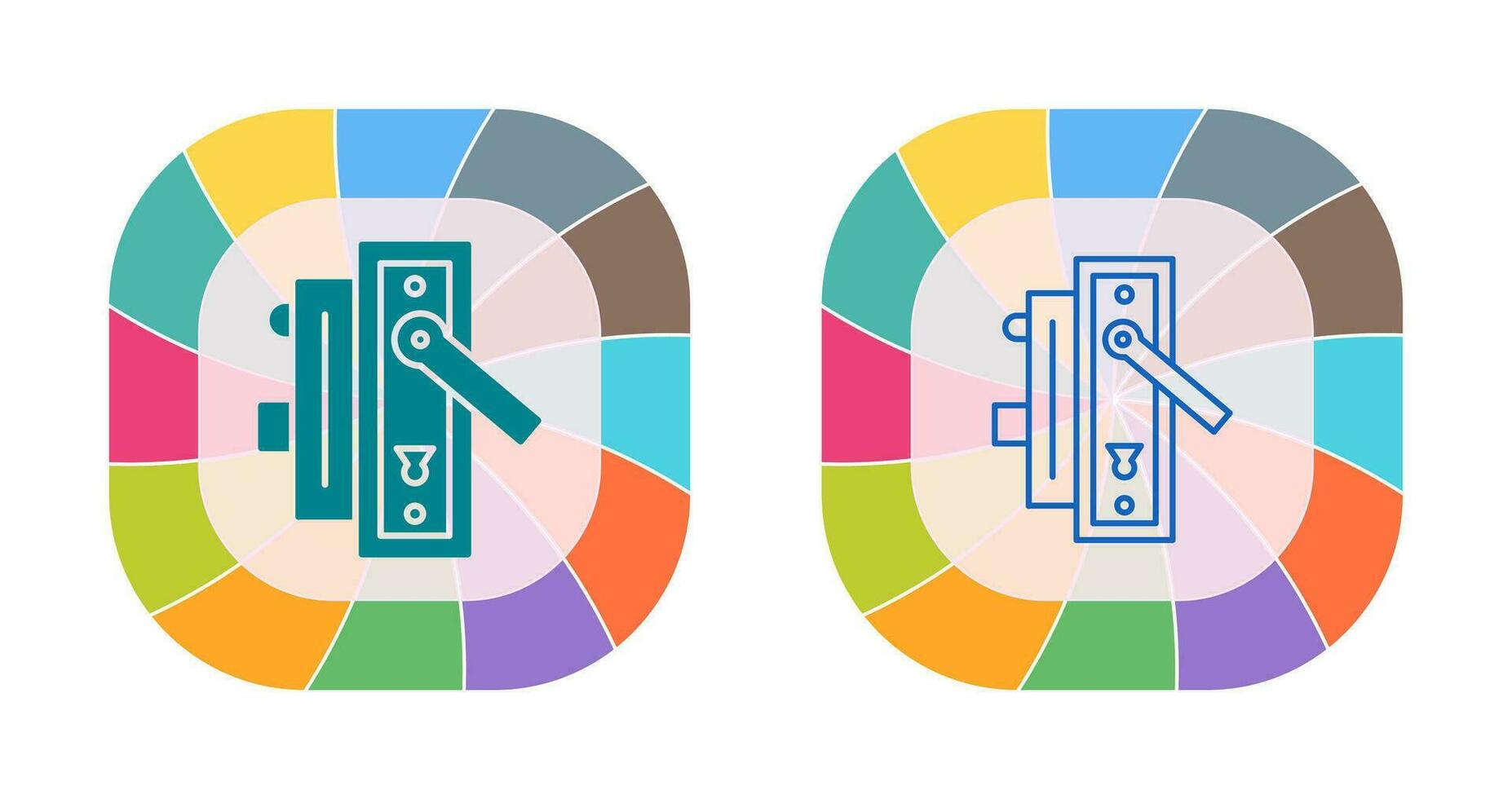 Door Handle Vector Icon