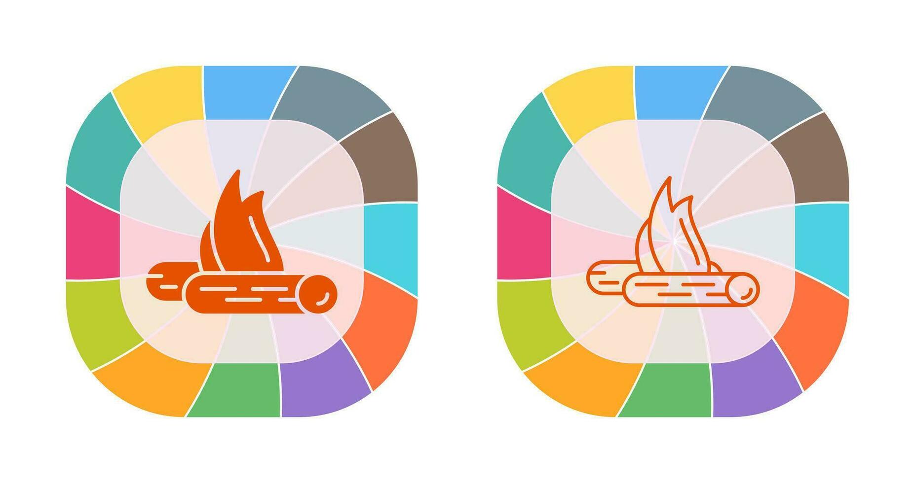 Bon Fire Vector Icon