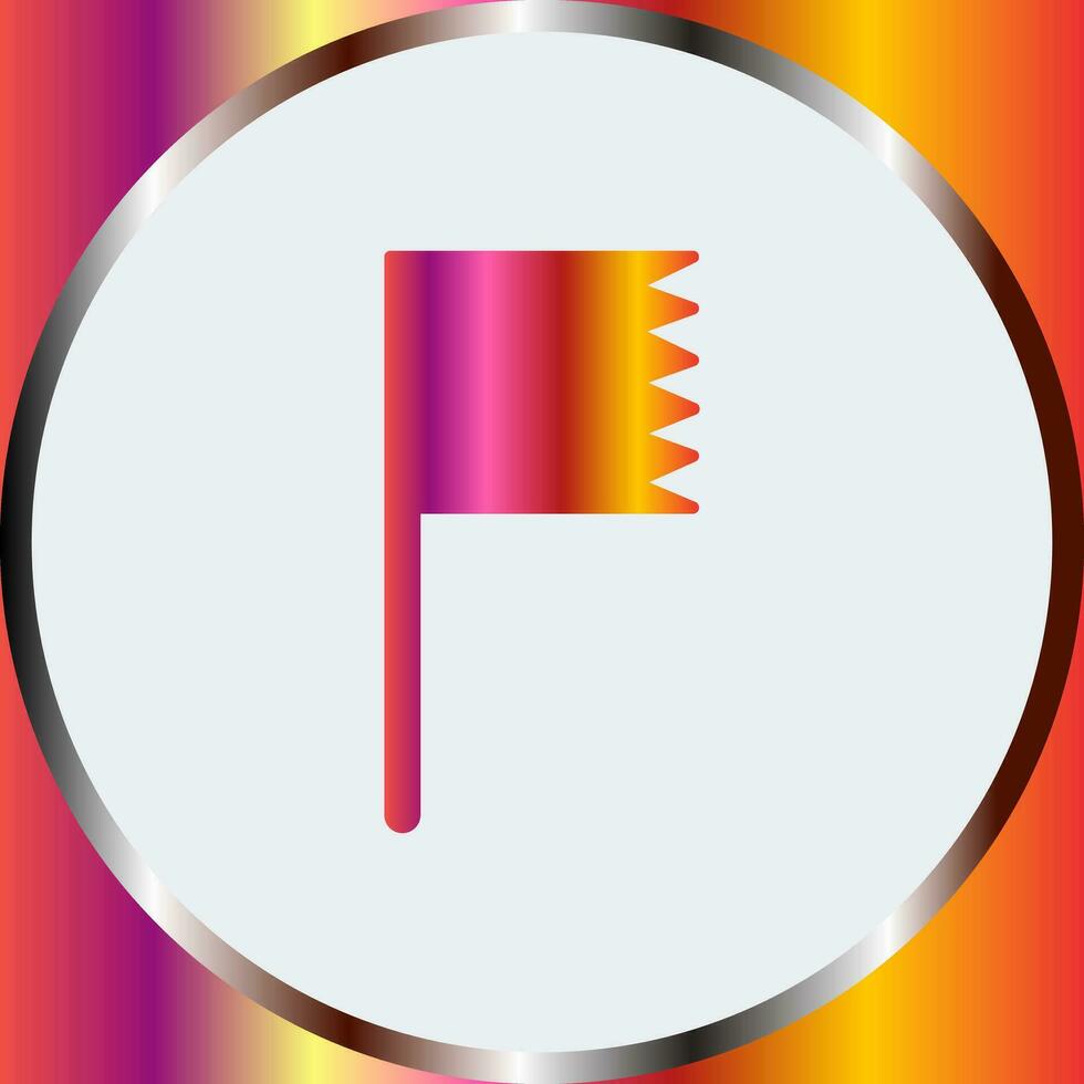 Unique Flag Vector Icon