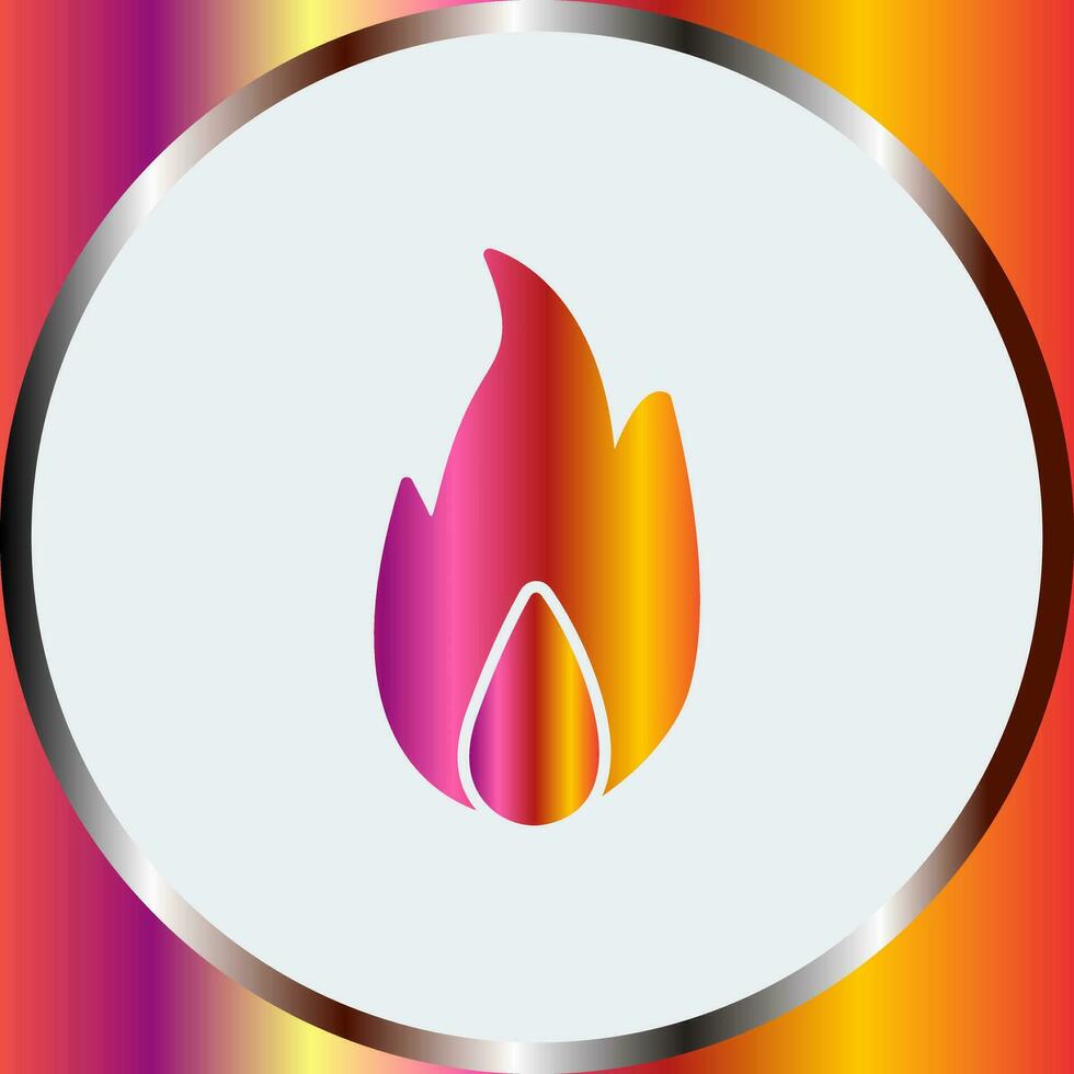 Unique Fire Vector Icon