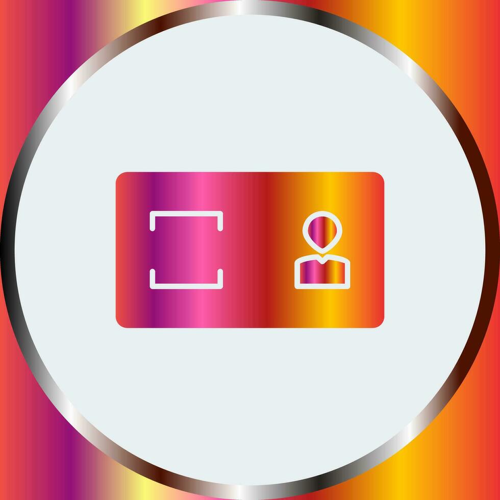 Unique Membership Card Vector Icon