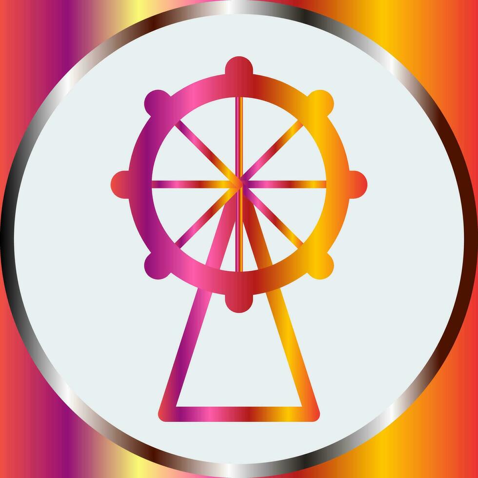 Ferris Wheel Vector Icon