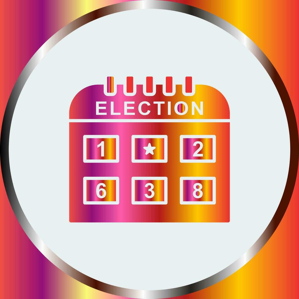 Election Day Vector Icon