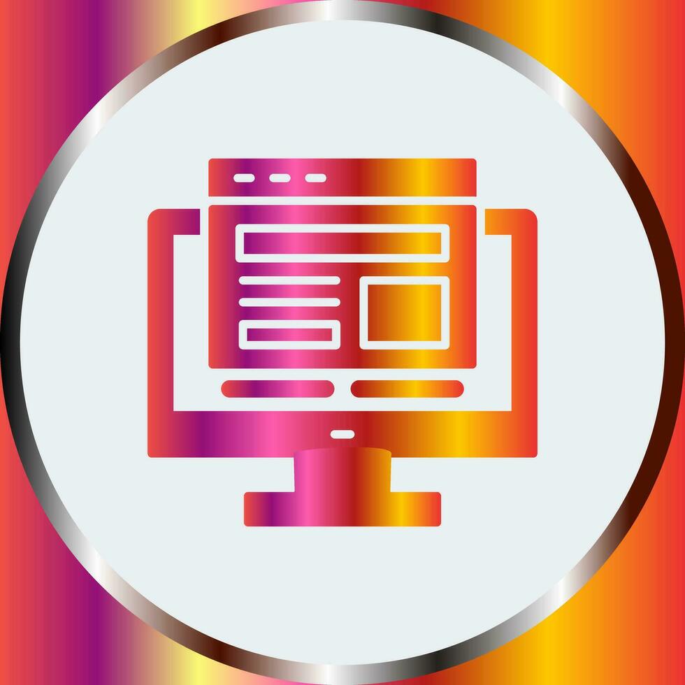 Adaptive Layout Vector Icon