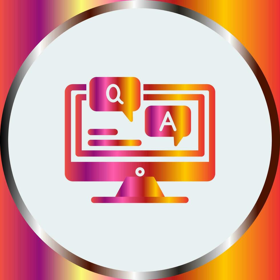 Faq Vector Icon