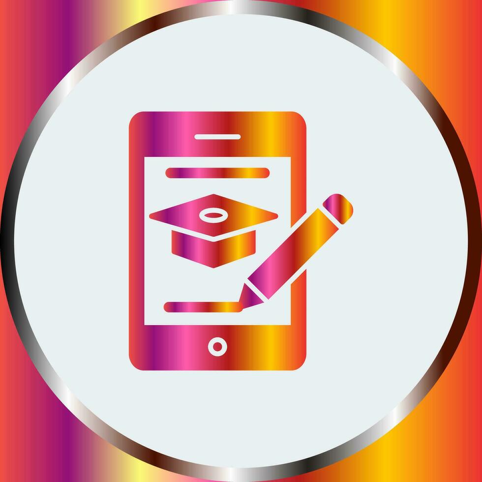 Online Course Vector Icon