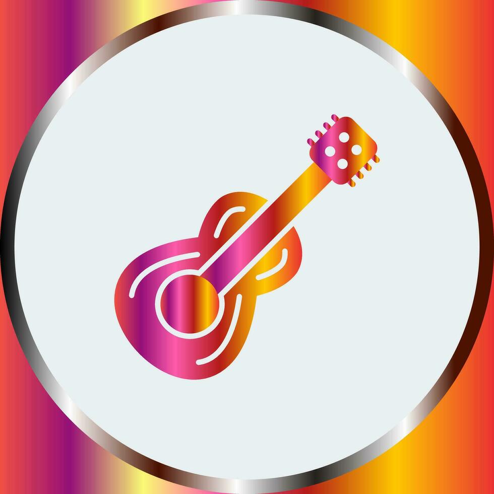 icono de vector de guitarra