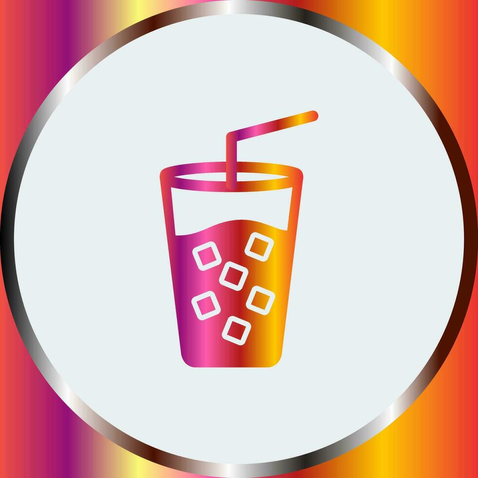 Cold Drink Vector Icon