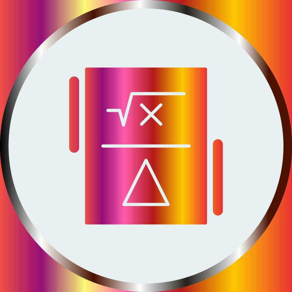 Formula Vector Icon