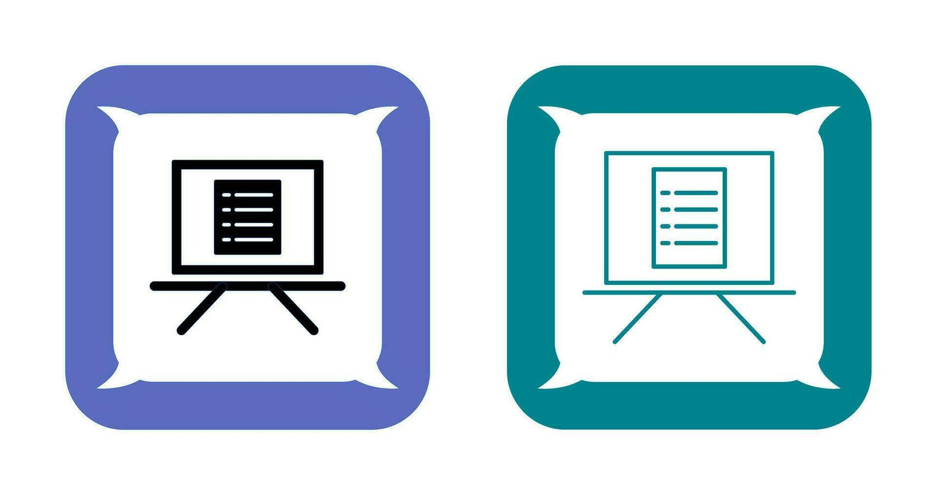 Unique Notice Board Vector Icon