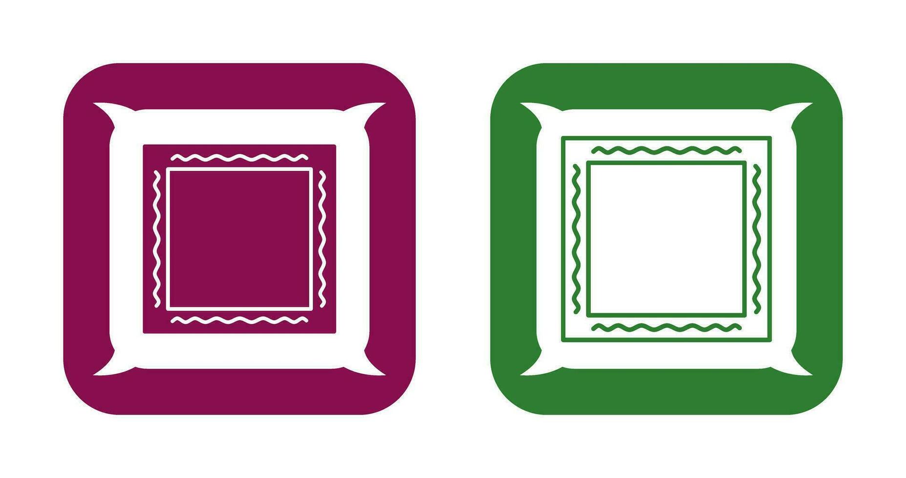 Unique Frame Vector Icon