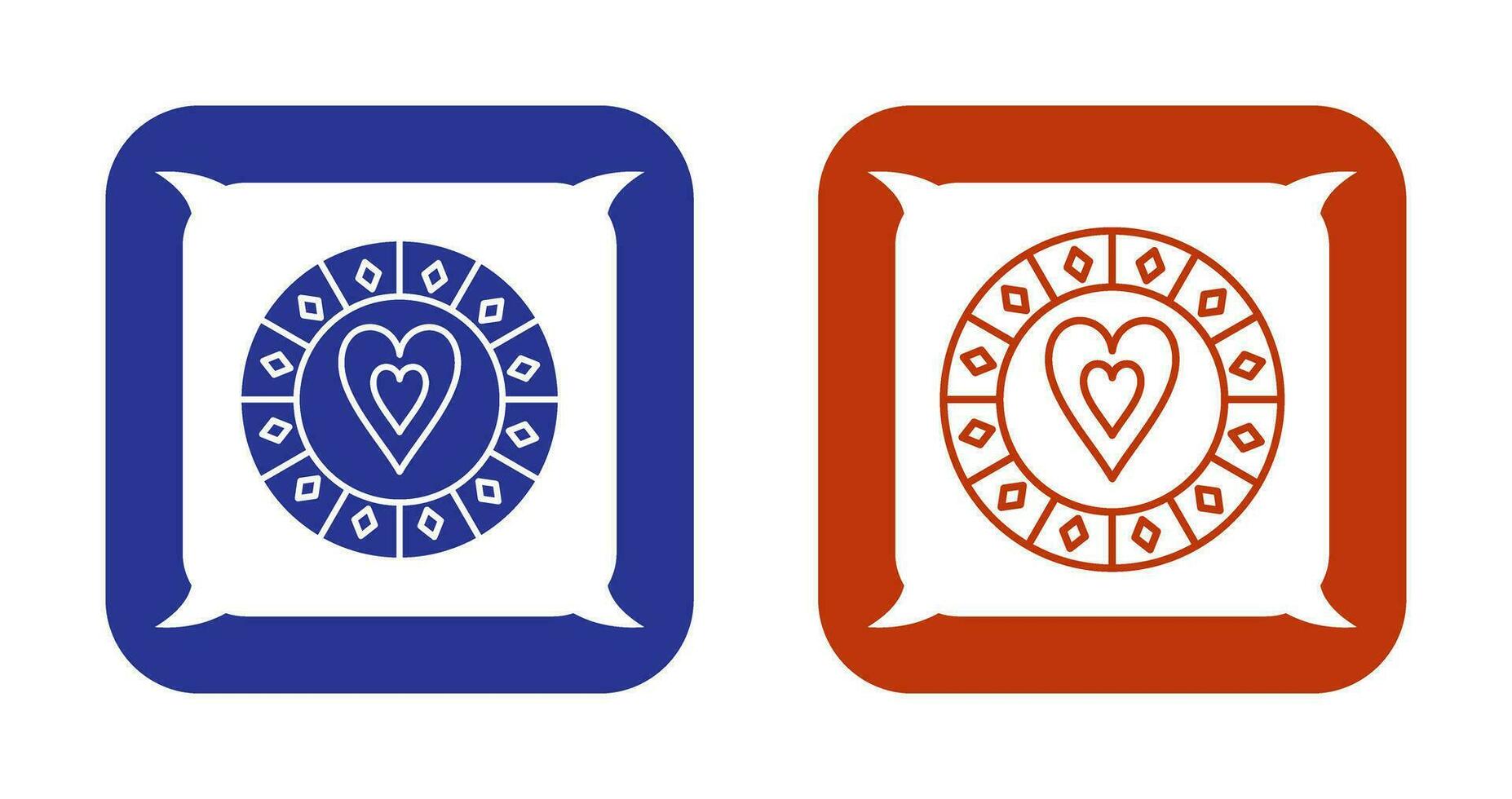 Heart Chip Vector Icon