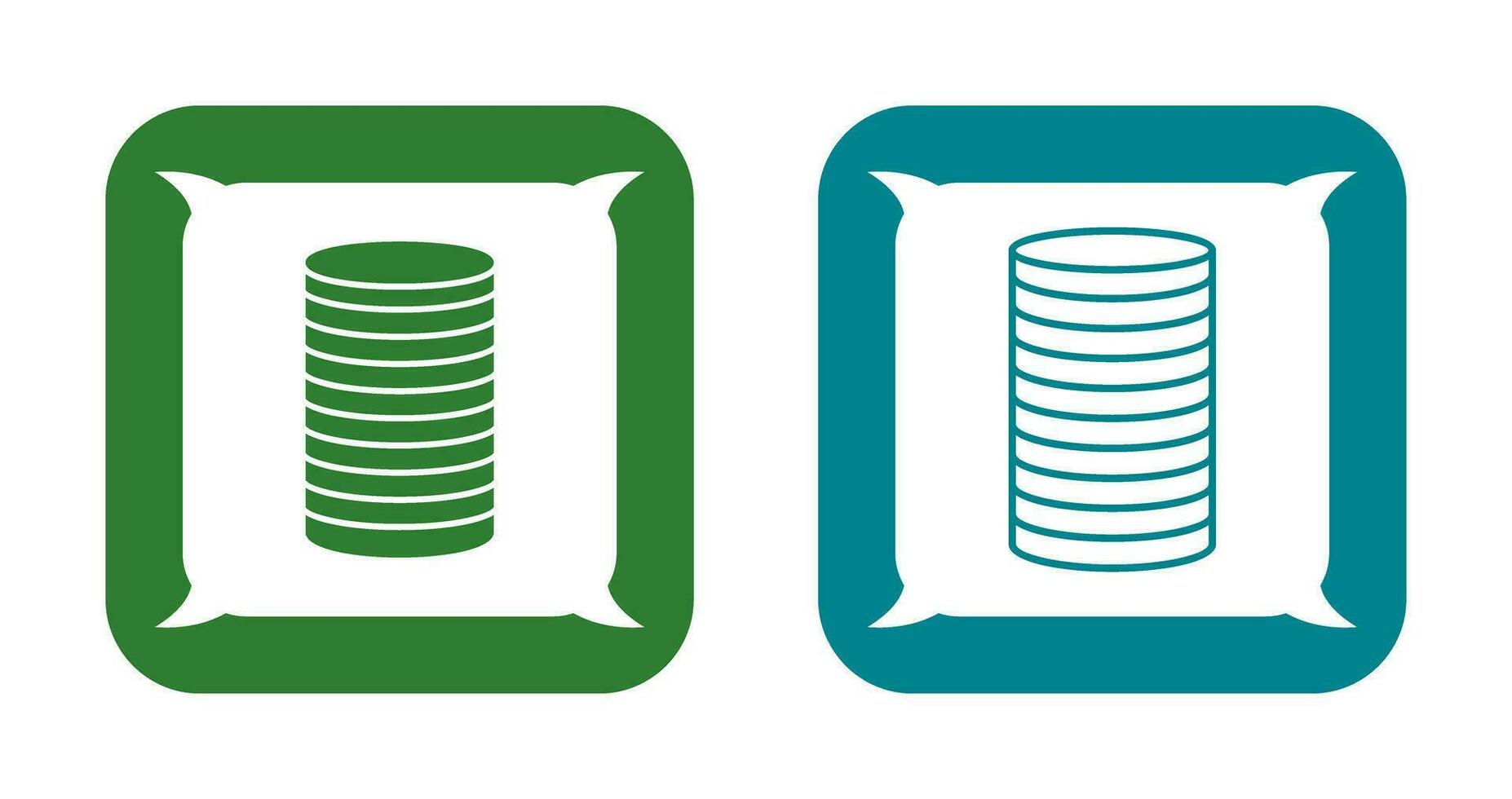 Stack of Coins Vector Icon