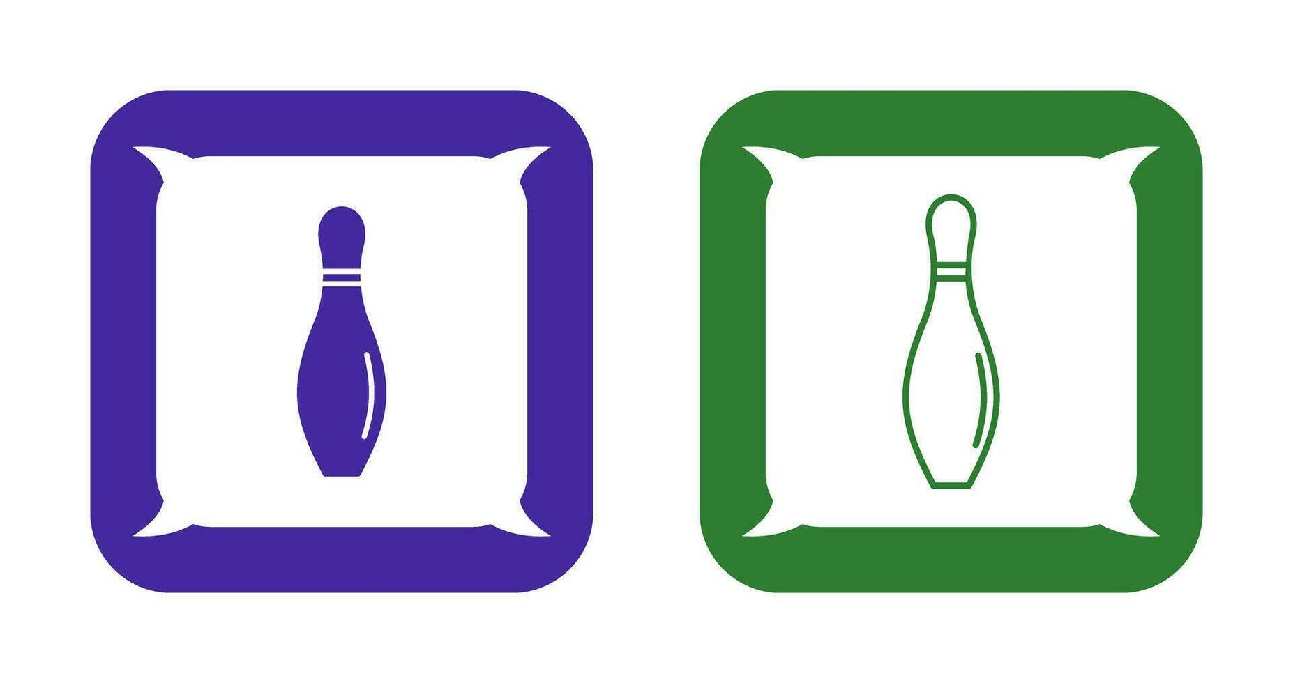 Bowling Pin Vector Icon