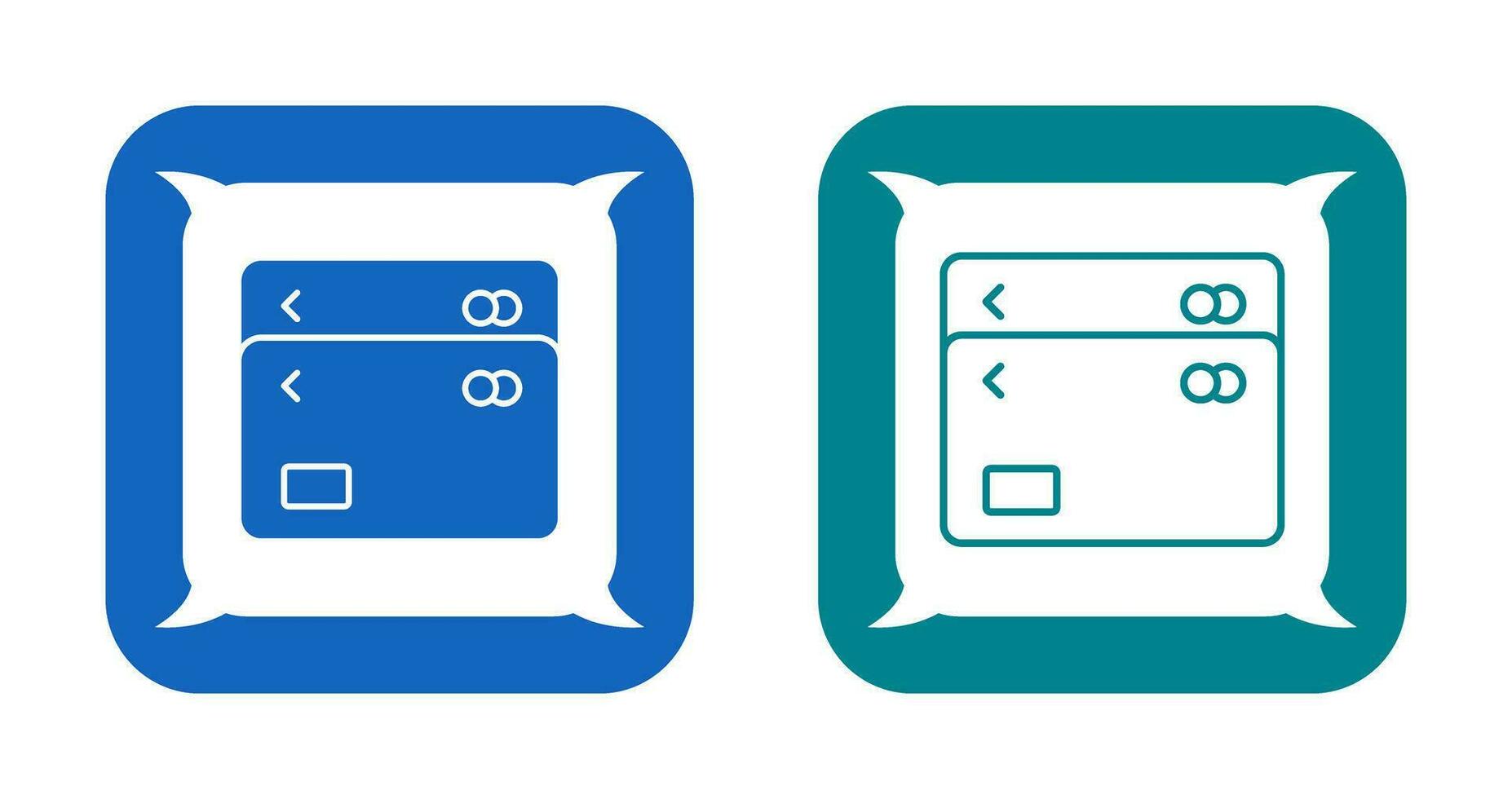 Unique Multiple Cards Vector Icon