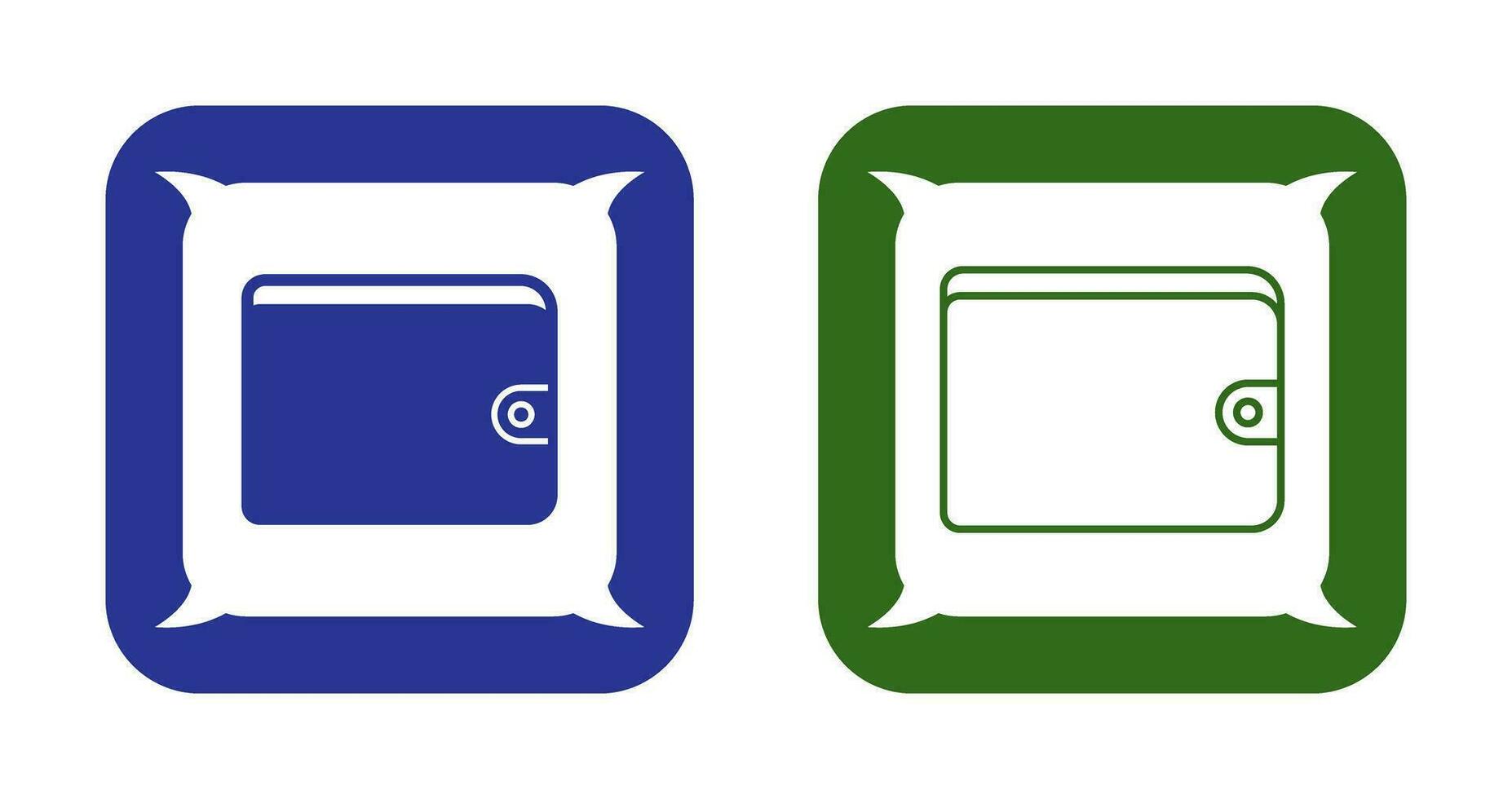 Unique Wallet Vector Icon