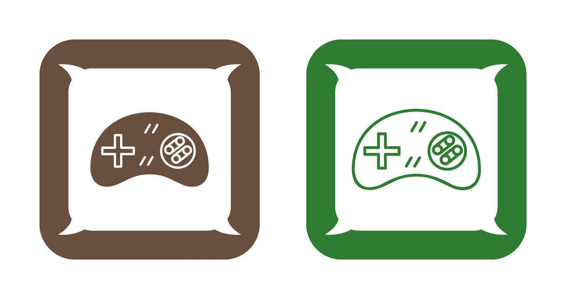 icono de vector de control de juego único