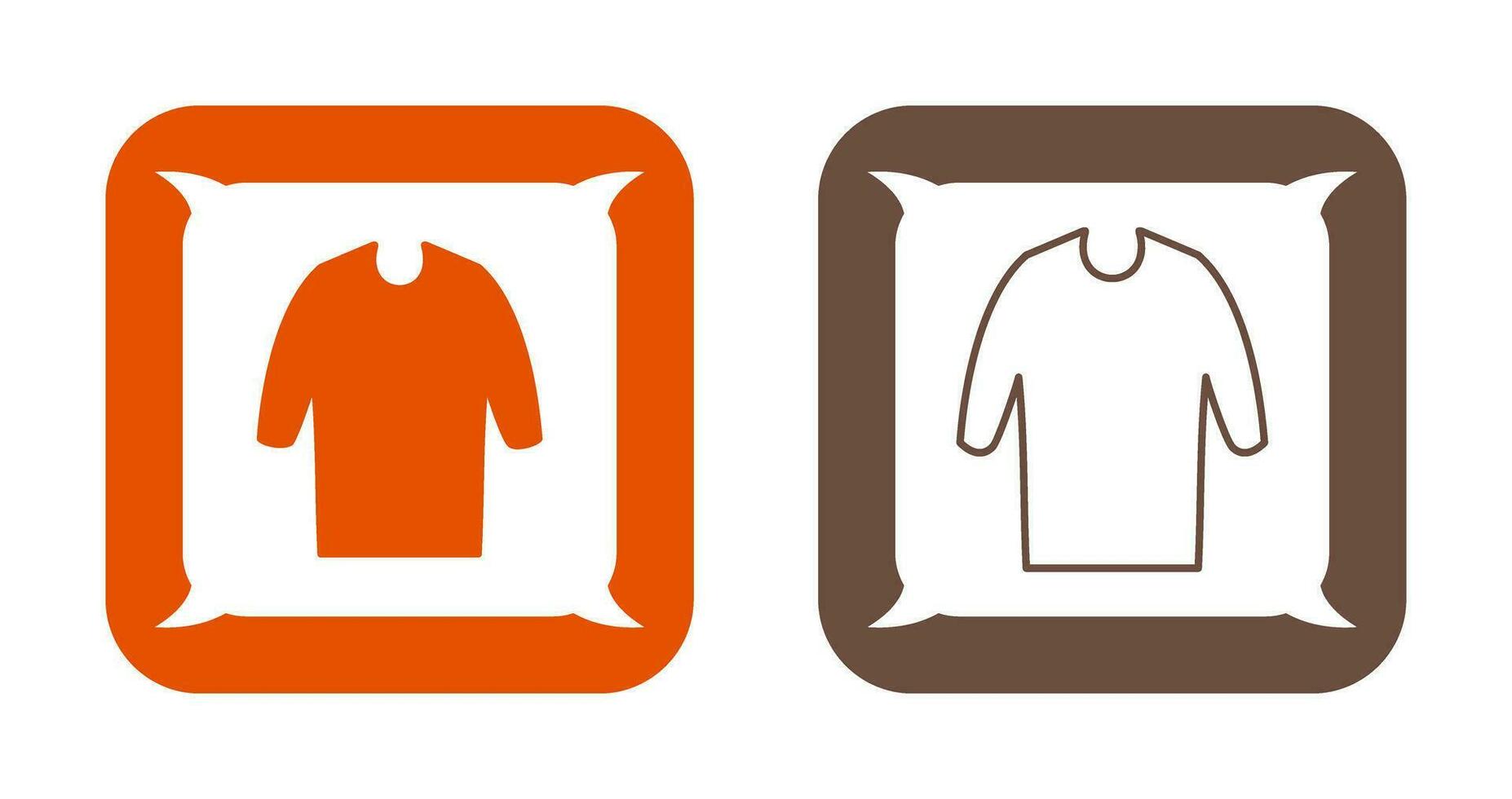 icono de vector de camisa casual