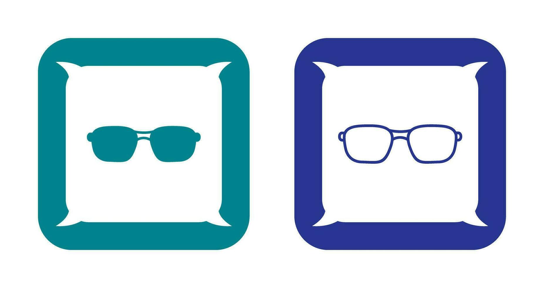 icono de vector de gafas