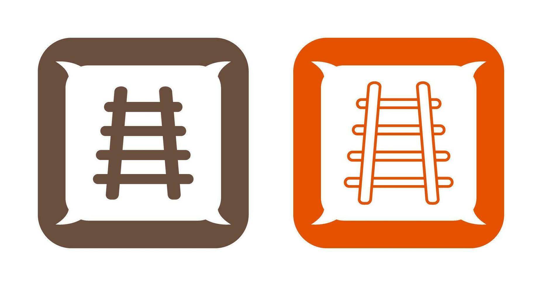Train Tracks Vector Icon