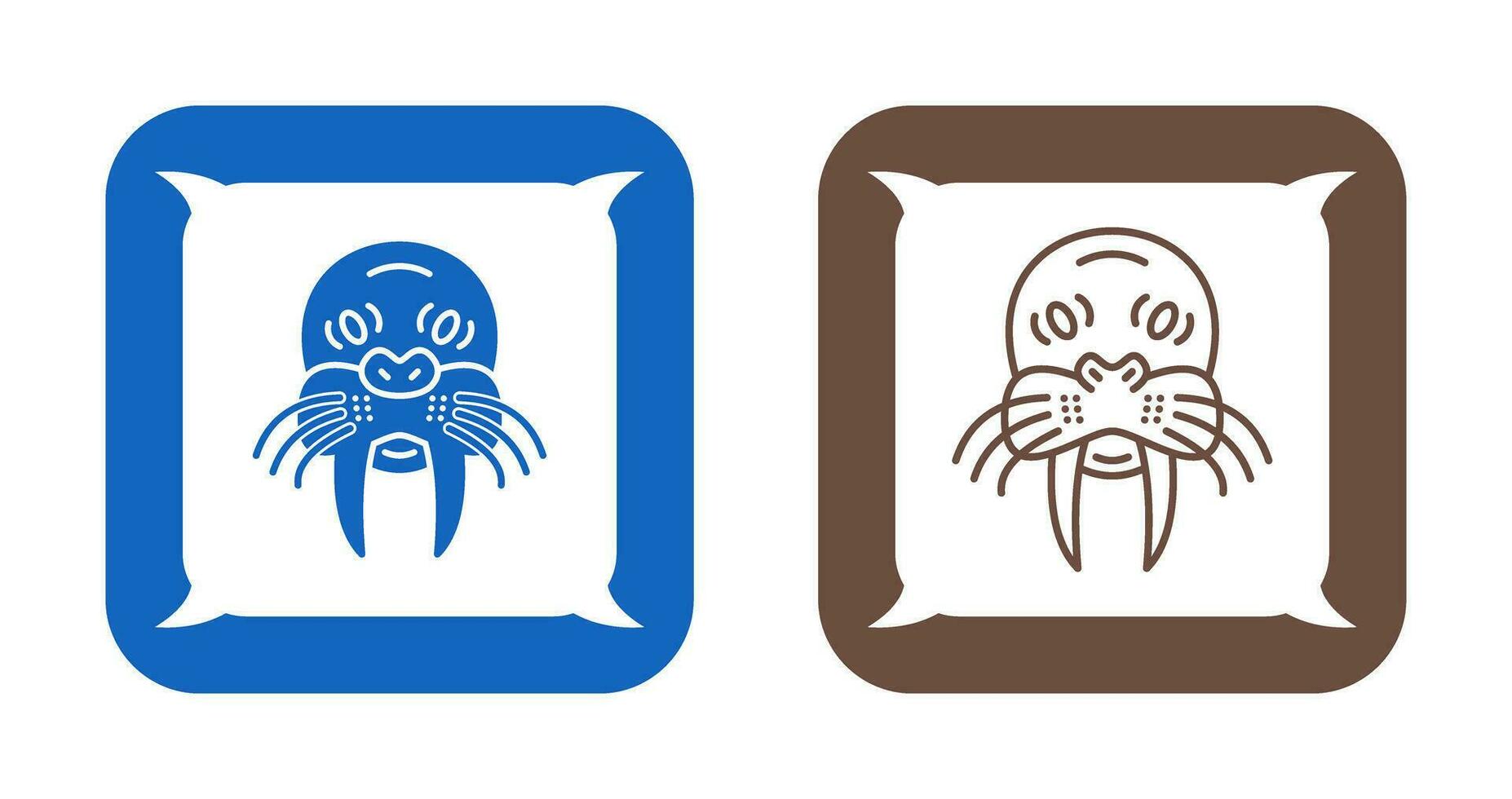 Walrus Vector Icon
