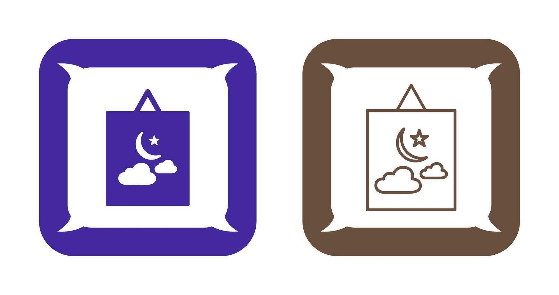 Hanging Painting Vector Icon