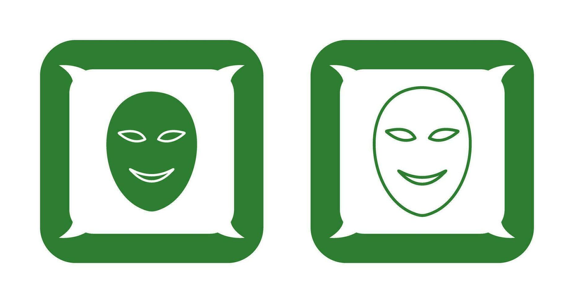 Ancient Face Mask Vector Icon