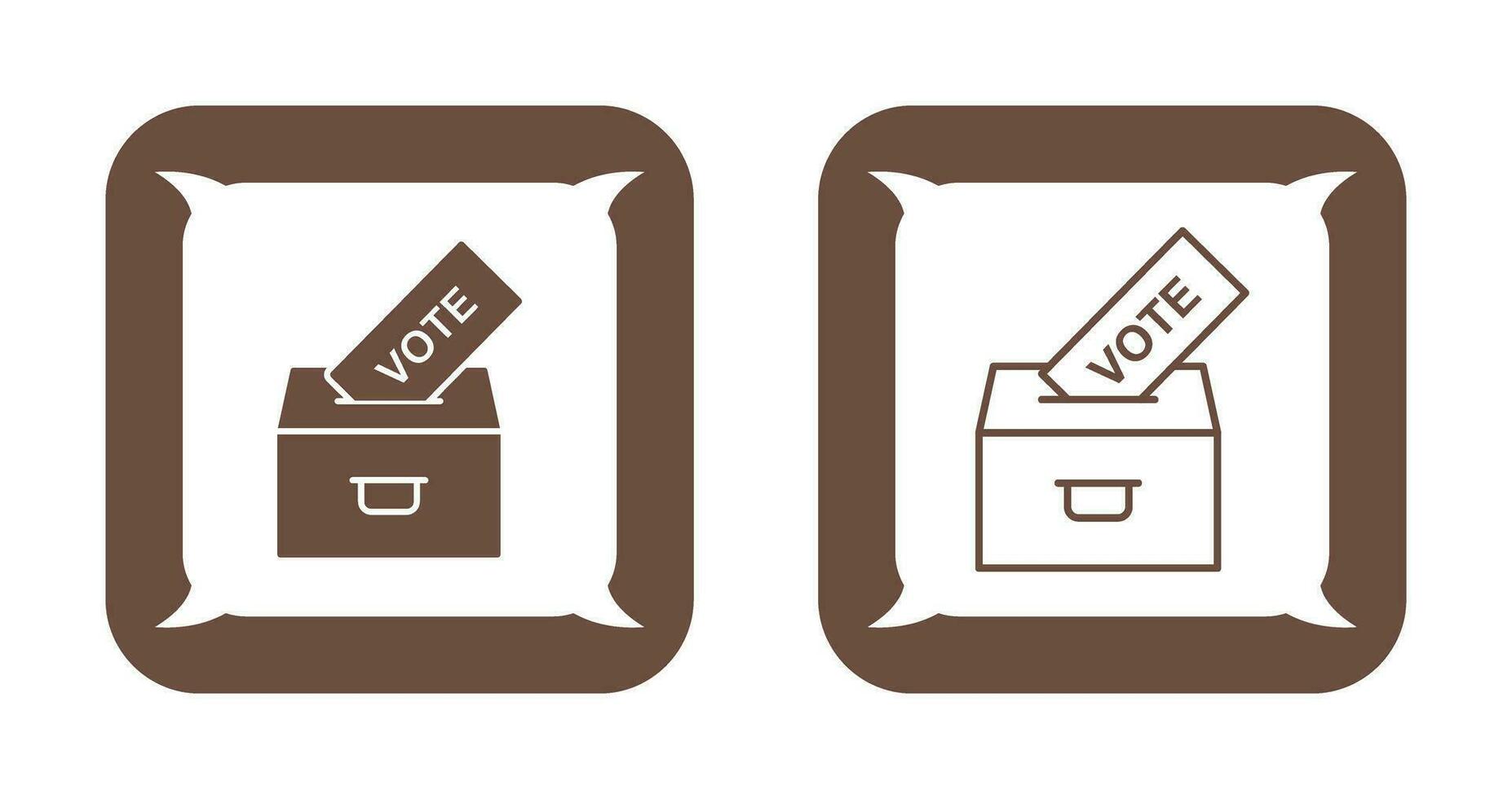 Casting Vote Vector Icon