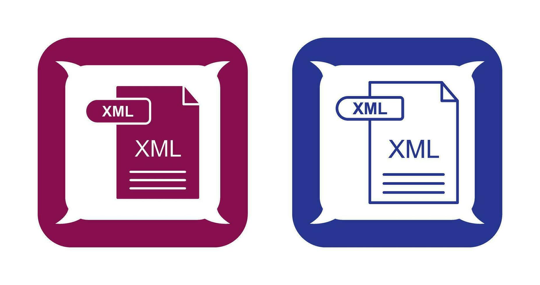 XML Vector Icon