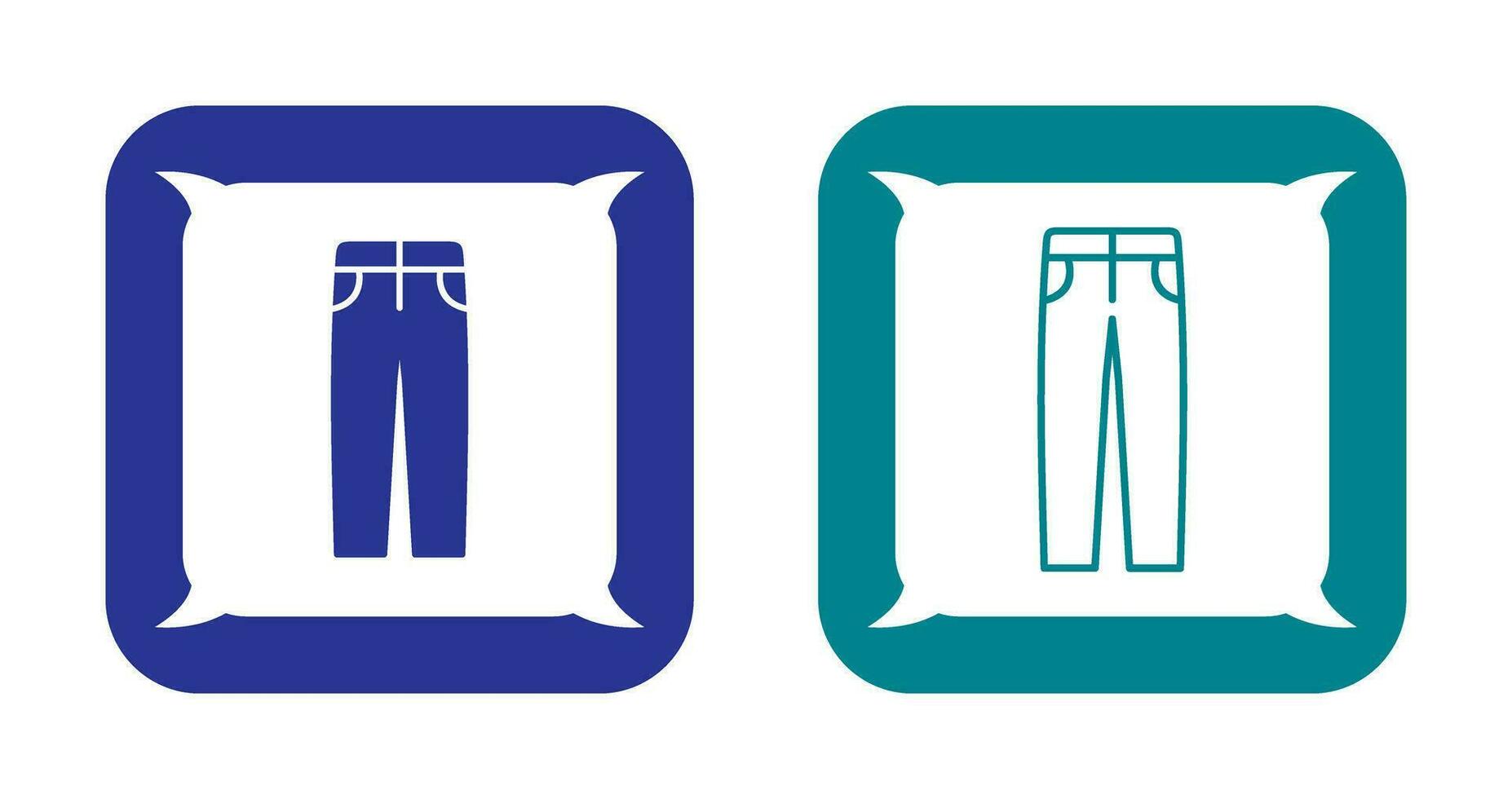 Men's Pants Vector Icon