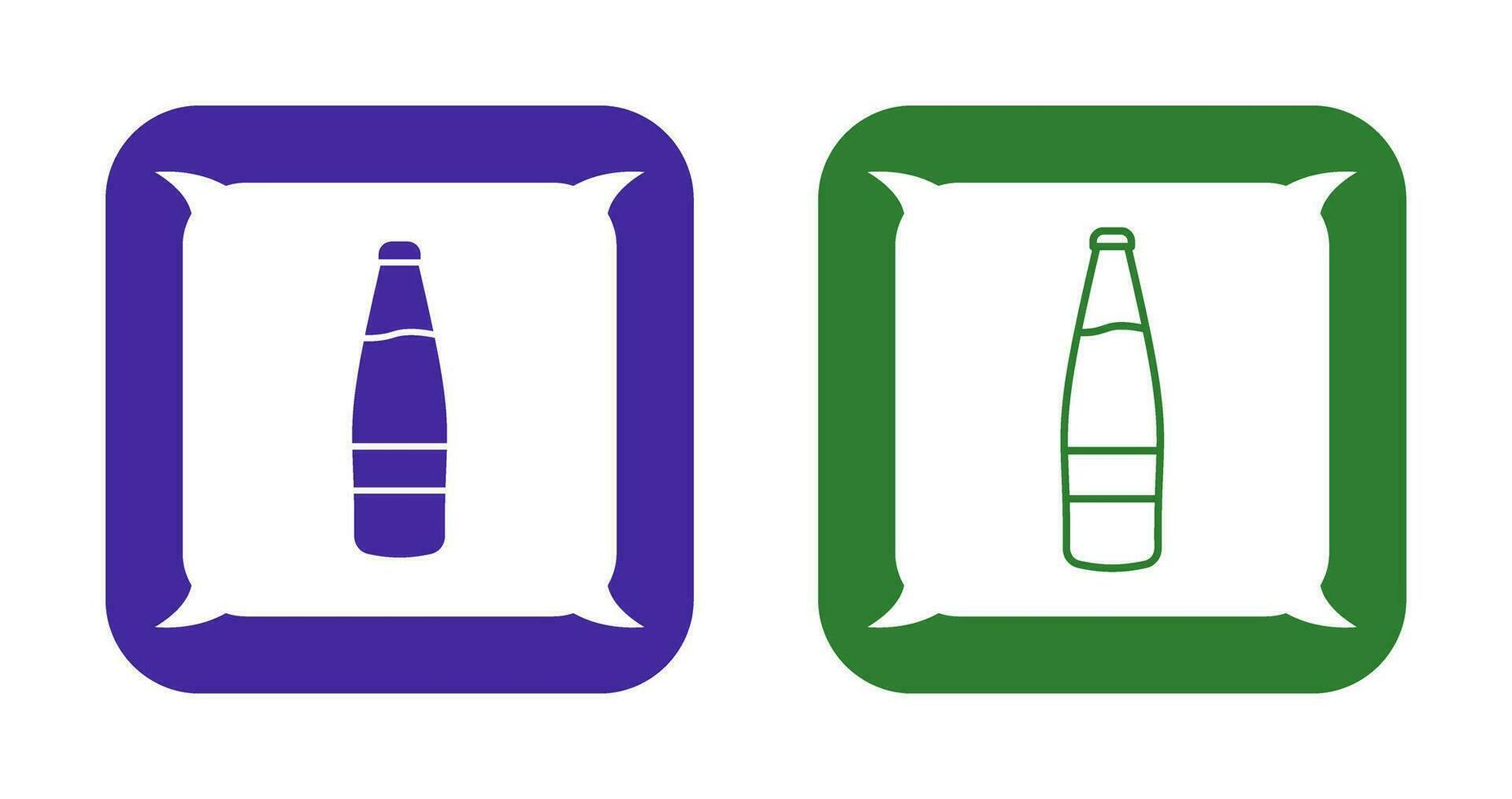 Beer Bottle Vector Icon