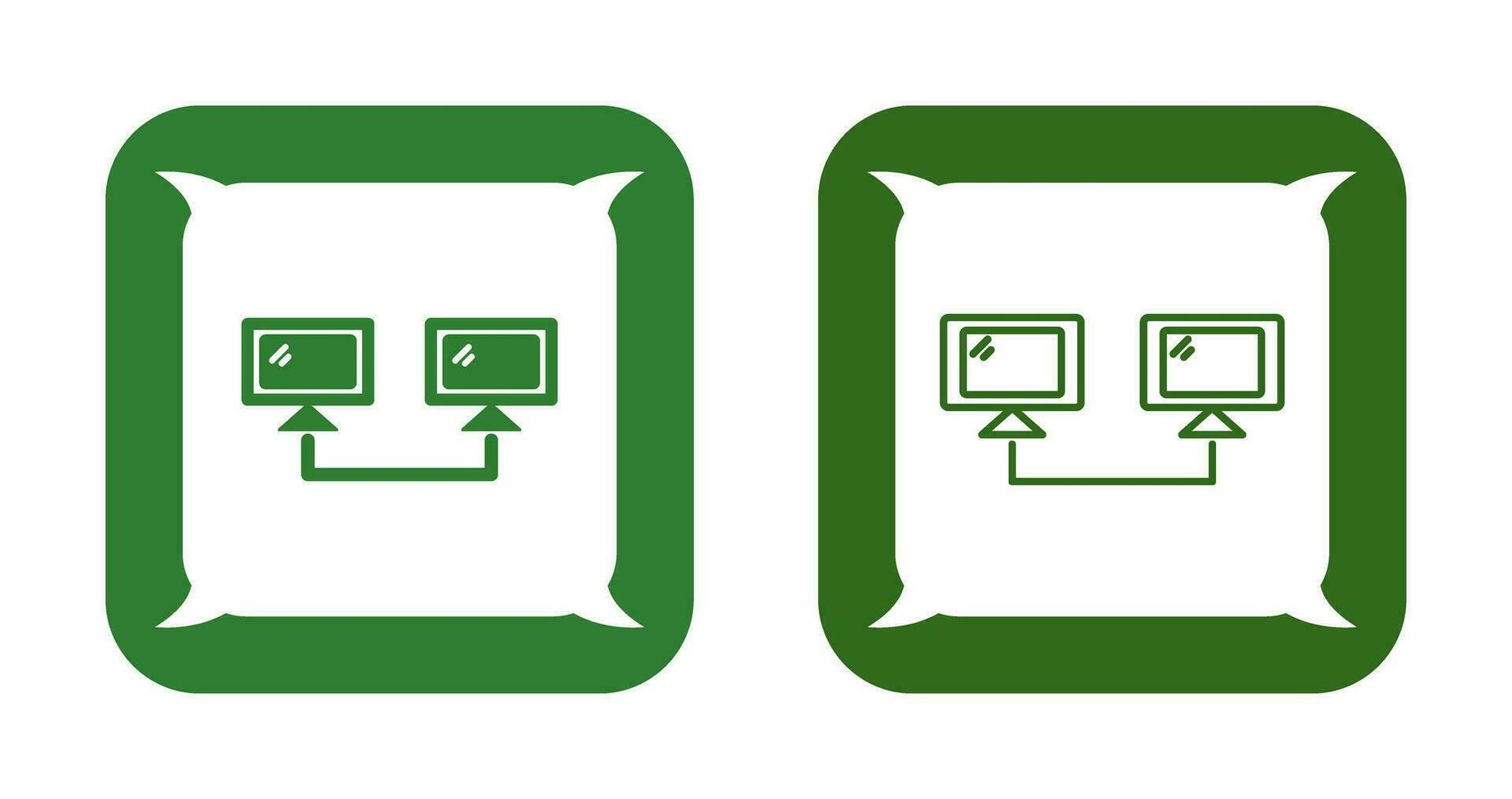 Connected Systems Vector Icon