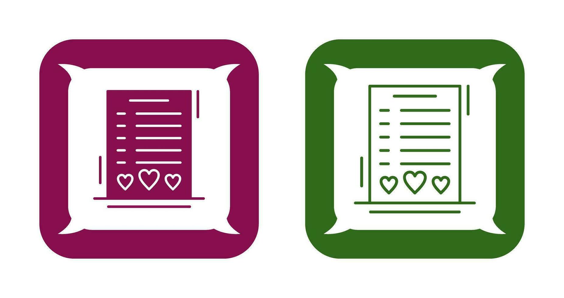Wishlist Vector Icon