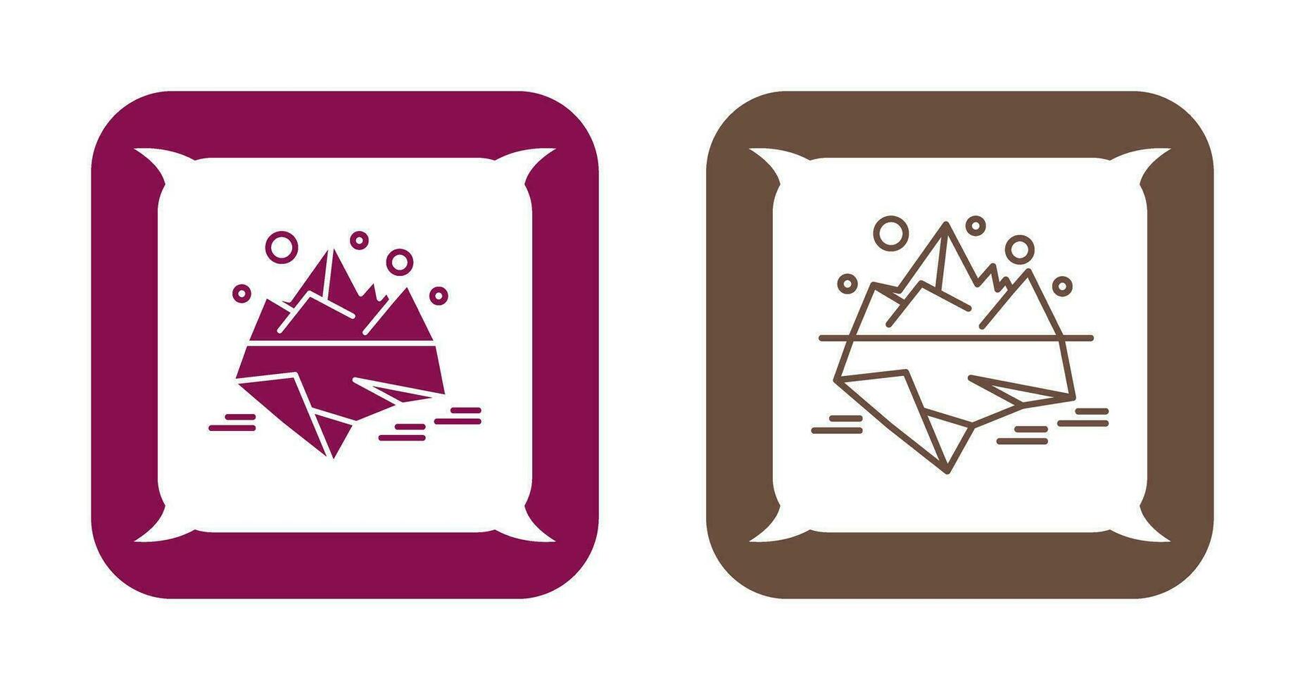 Iceberg Vector Icon